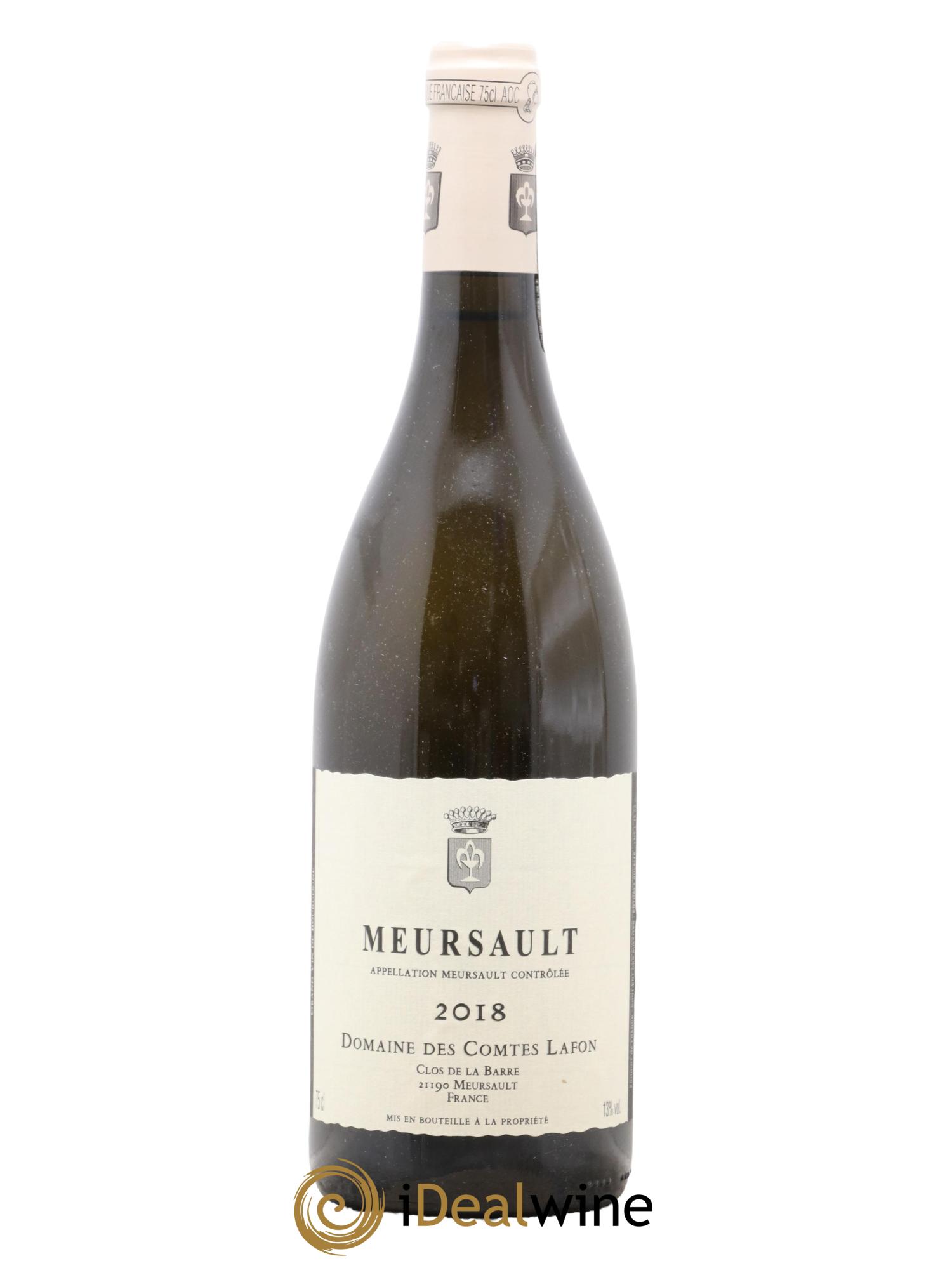 Meursault Comtes Lafon (Domaine des) 2018 - Lot of 1 bottle - 0