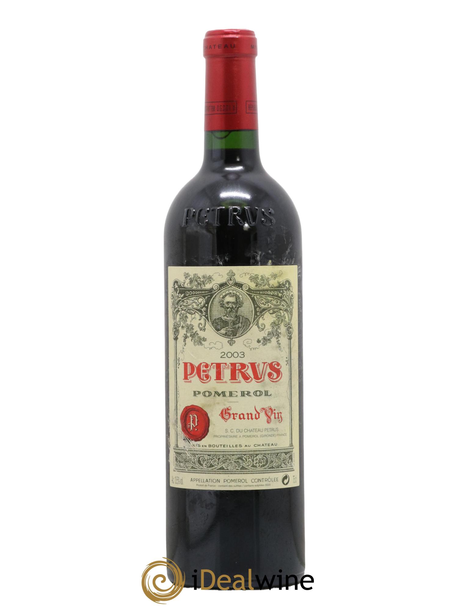 Petrus 2003 - Lot de 1 bouteille - 0