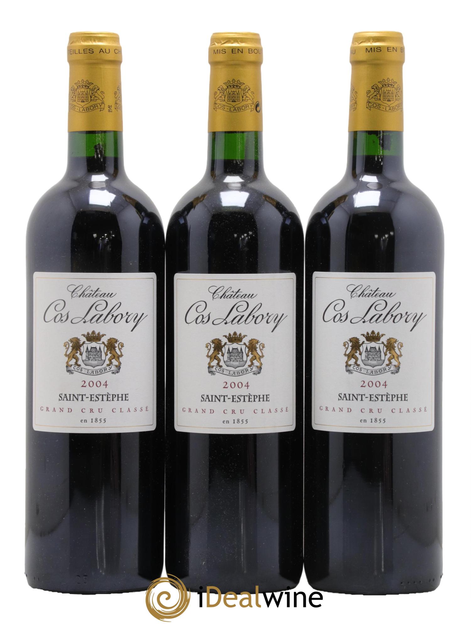 Château Cos Labory 5ème Grand Cru Classé 2004 - Lotto di 12 bottiglie - 3