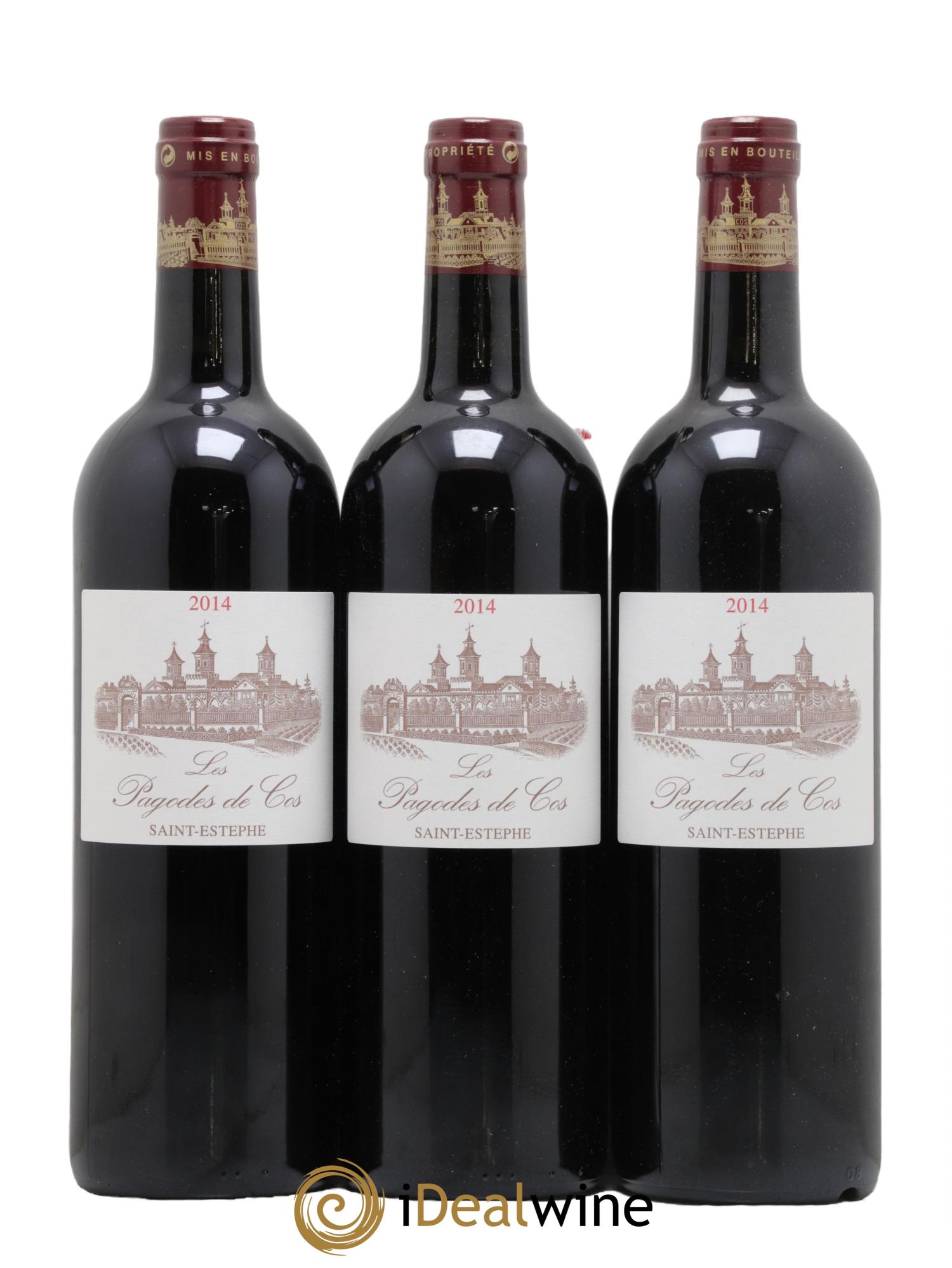 Les Pagodes de Cos Second Vin 2014 - Lot of 6 bottles - 2