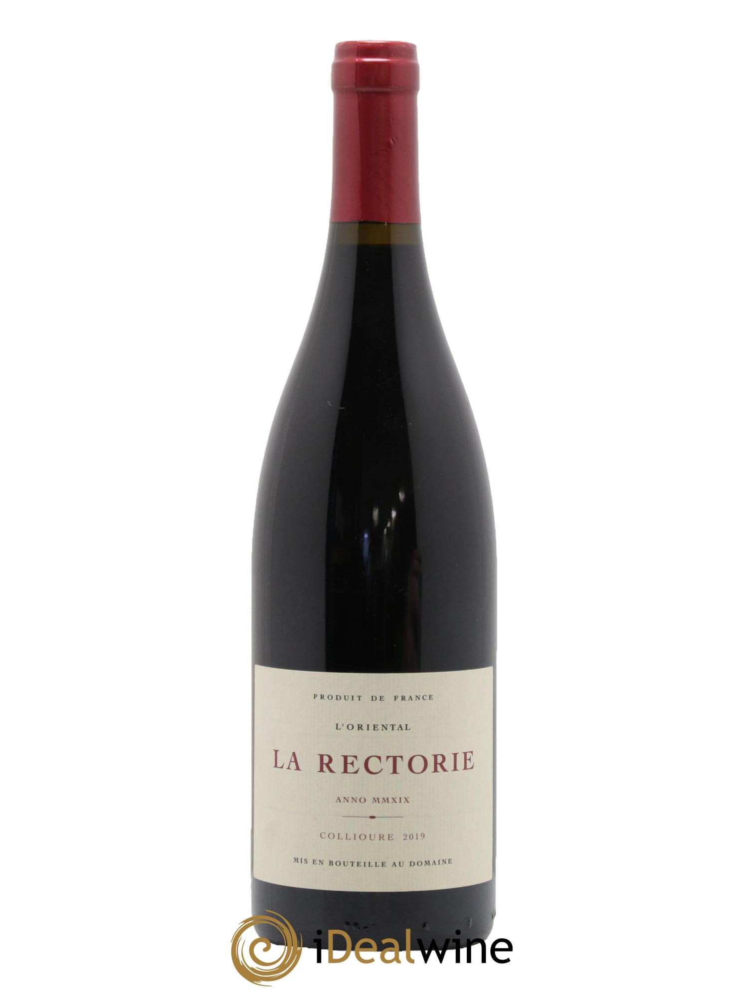 Collioure La Rectorie (Domaine de) Oriental Thierry et Jean Emmanuel Parcé 2019 - Lot of 1 bottle - 0