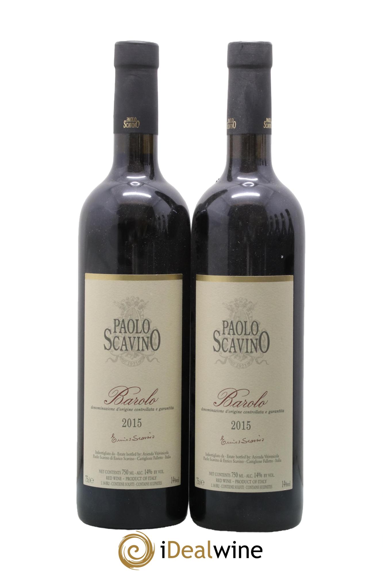 Barolo DOCG Paolo Scavino 2015 - Posten von 2 Flaschen - 0