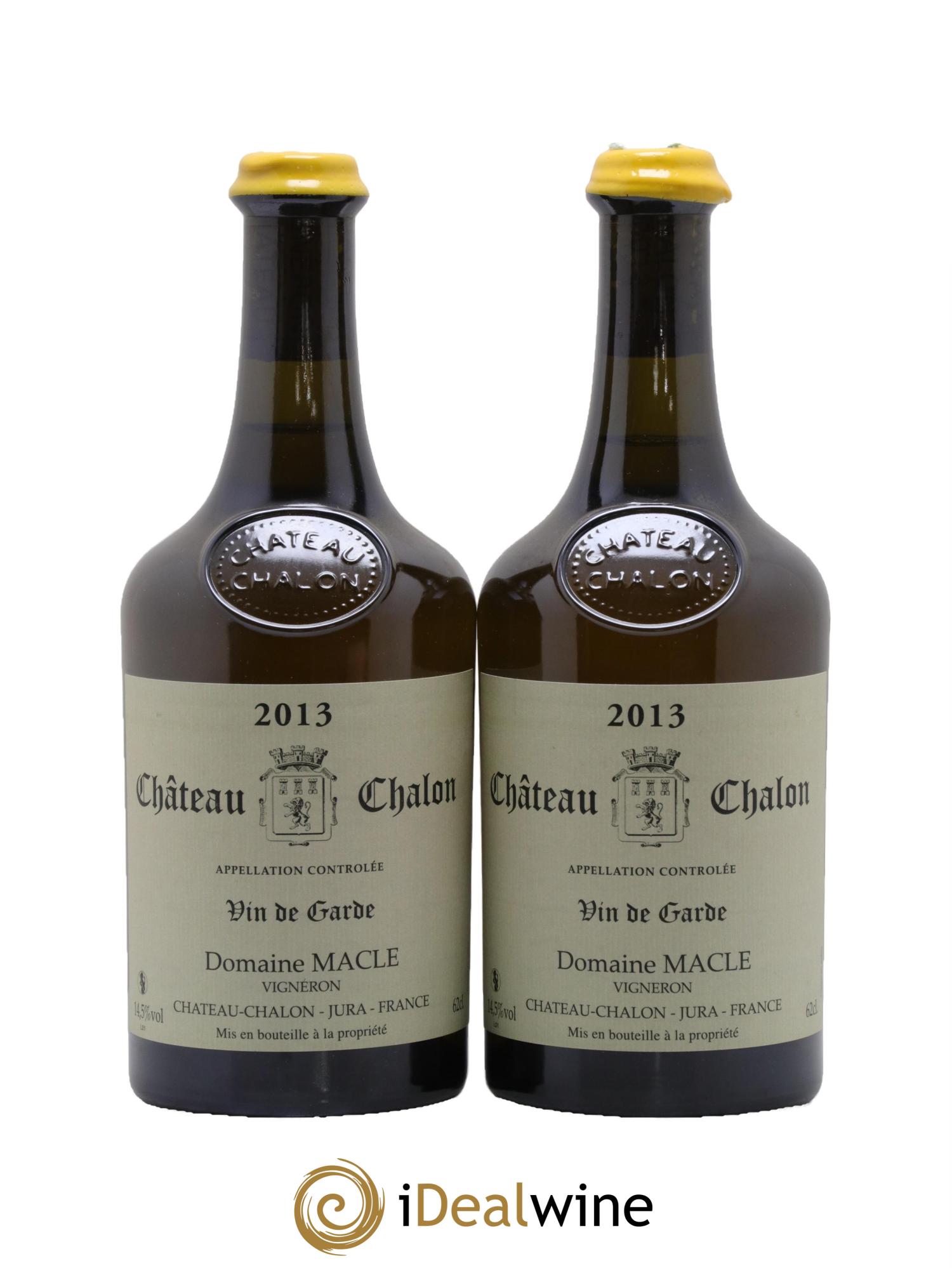 Château-Chalon Jean Macle 2013 - Lot de 2 clavelins - 0