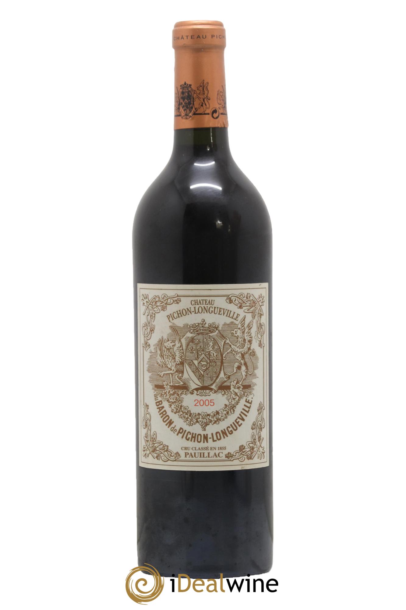 Pichon Longueville Baron 2ème Grand Cru Classé 2005 - Posten von 1 Flasche - 0