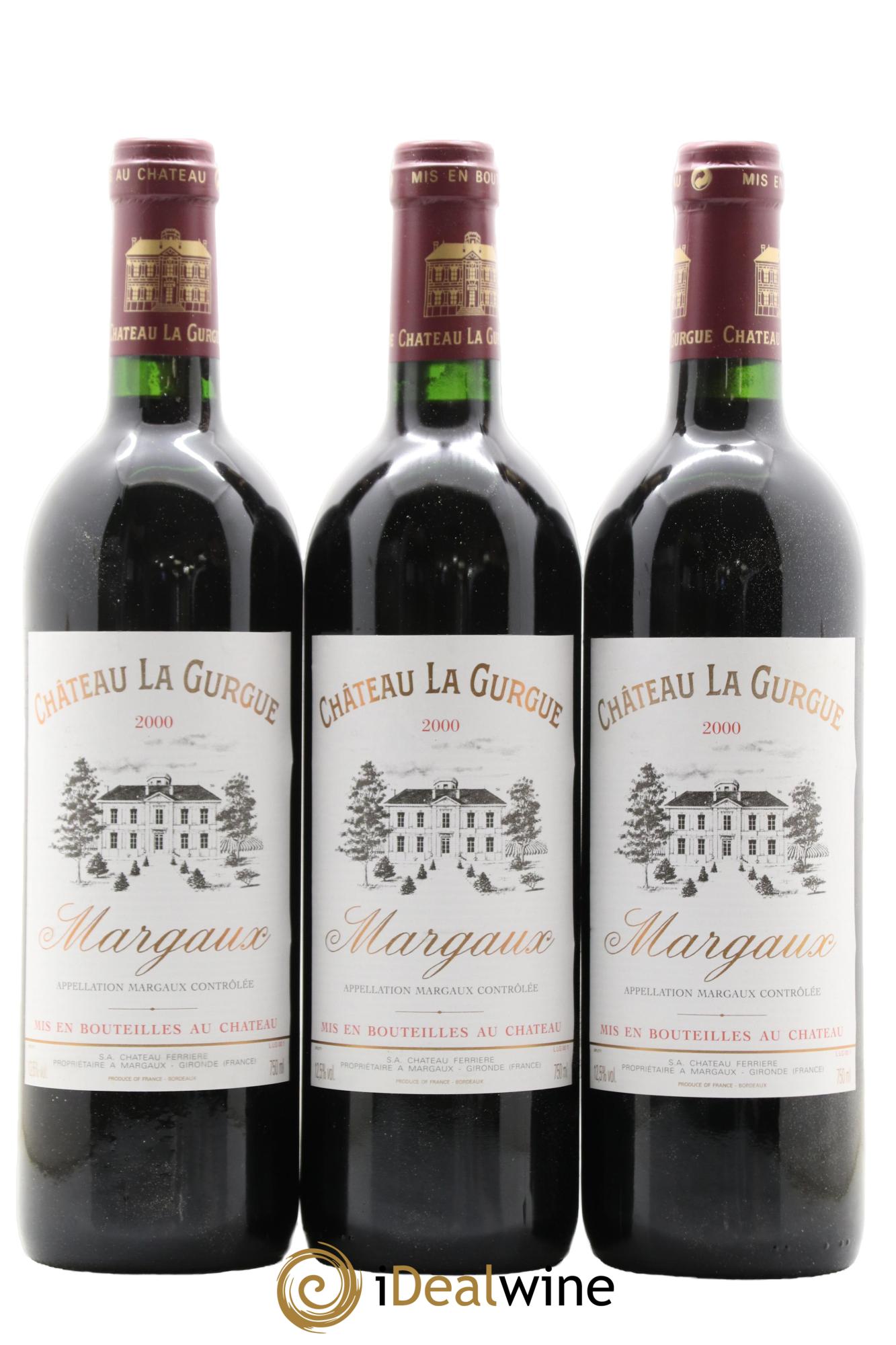 Château la Gurgue Cru Bourgeois 2000 - Lotto di 12 bottiglie - 4