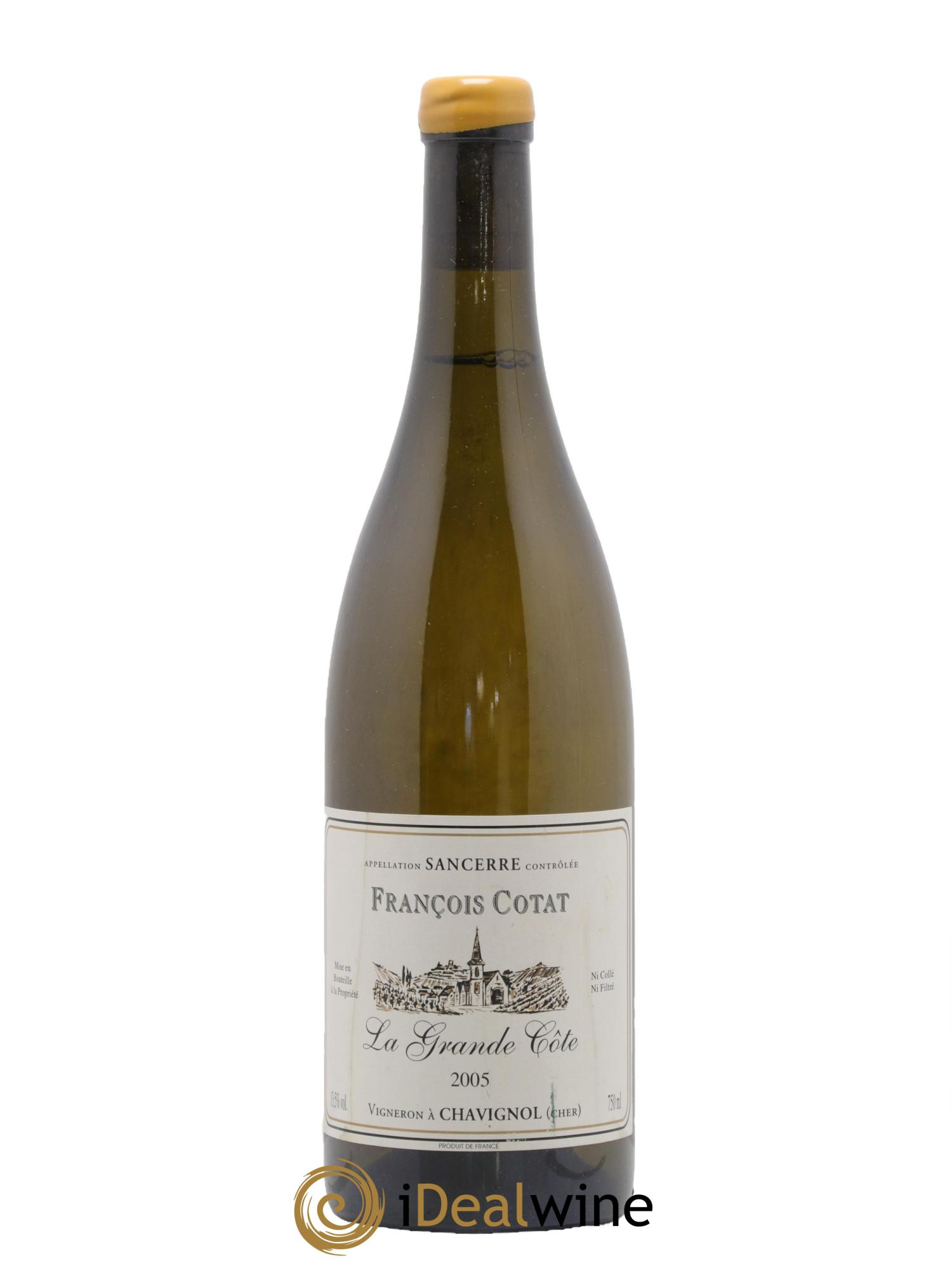 Sancerre La Grande Côte François Cotat 2005 - Lot of 1 bottle - 0