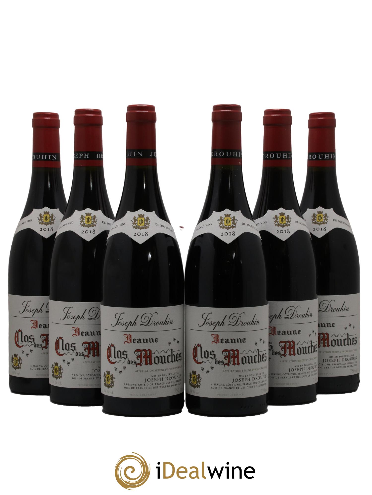 Beaune 1er Cru Clos des Mouches Joseph Drouhin 2018 - Lotto di 6 bottiglie - 0