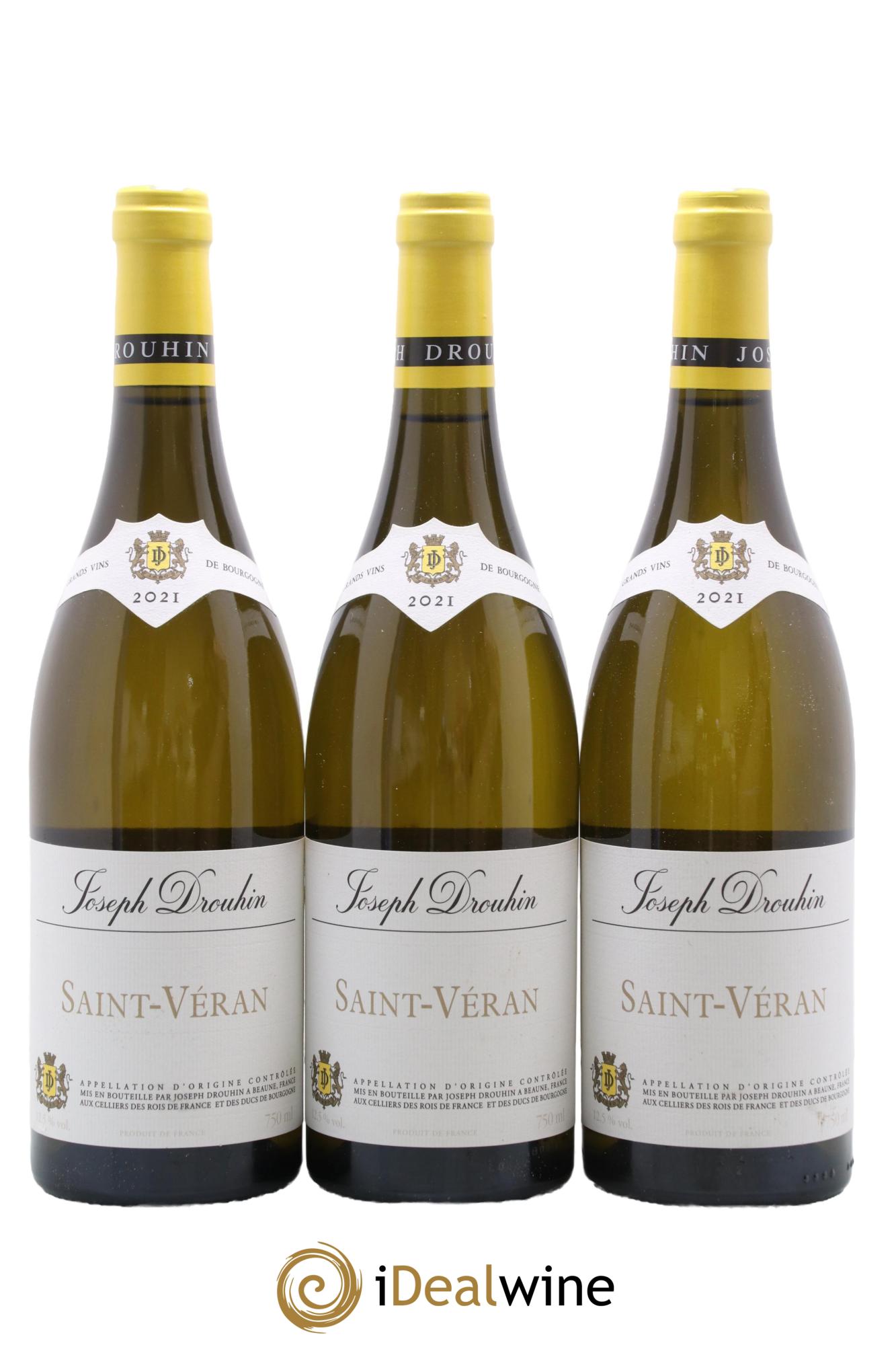 Saint-Véran Joseph Drouhin 2021 - Lot de 3 bouteilles - 0