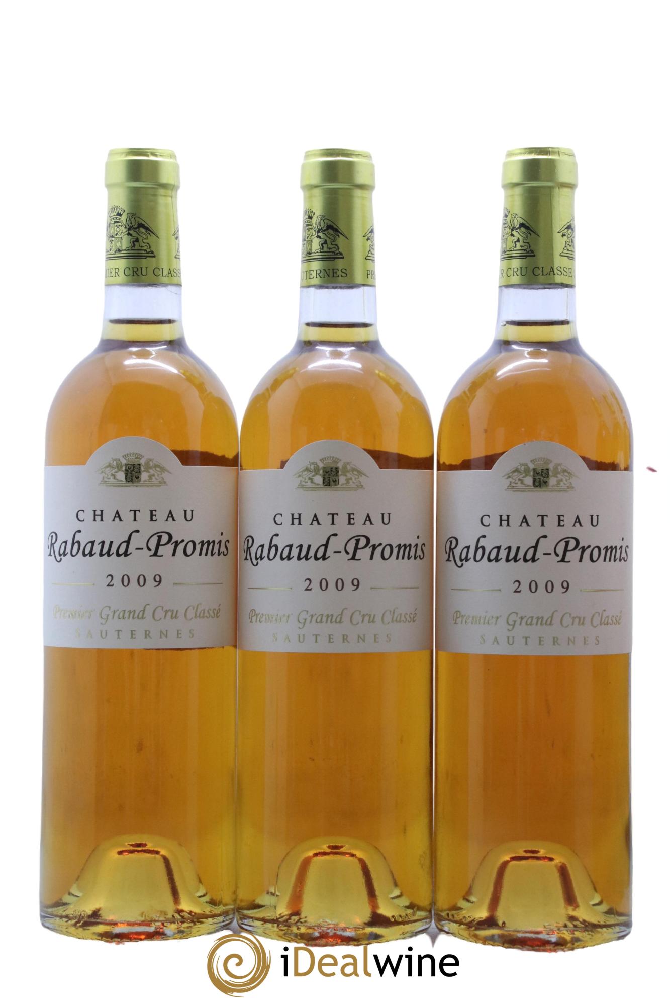 Château Rabaud Promis 1er Grand Cru Classé  2009 - Posten von 12 Flaschen - 3