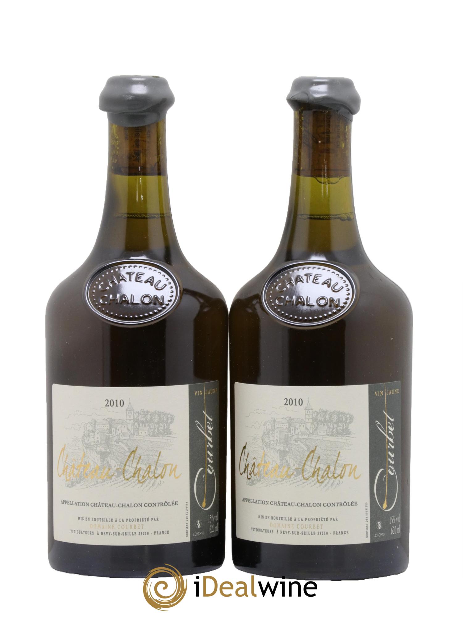 Château-Chalon Courbet Domaine Jean-Marie Courbet 2010 - Lot of 2 Clavelins - 0