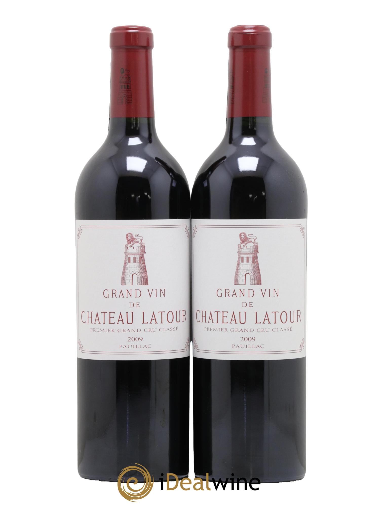 Château Latour 1er Grand Cru Classé 2009 - Lot de 2 bouteilles - 0