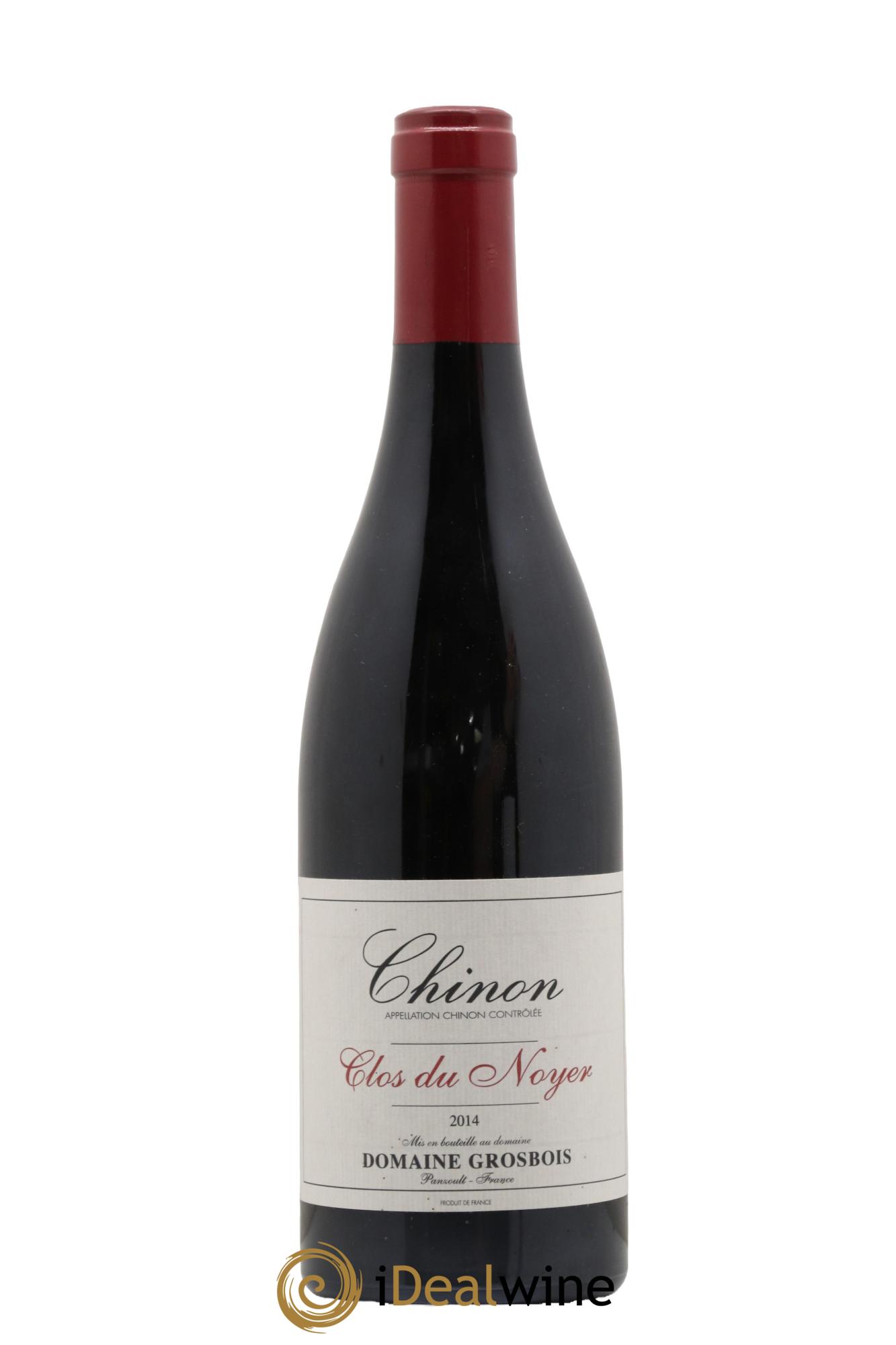 Chinon Clos du Noyer Domaine Grosbois 2014 - Lotto di 1 bottiglia - 0