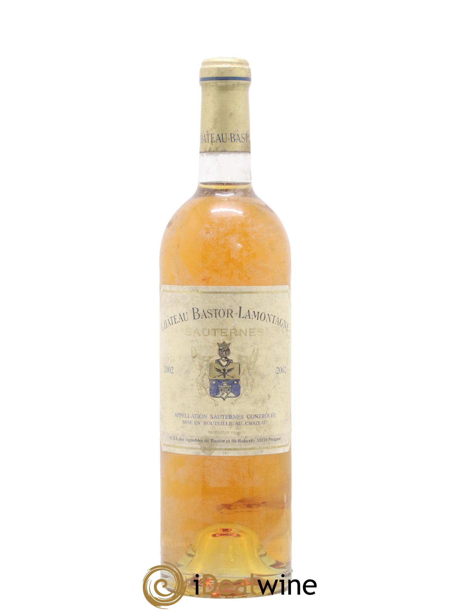 Château Bastor Lamontagne 2002 - Lot of 1 bottle - 0