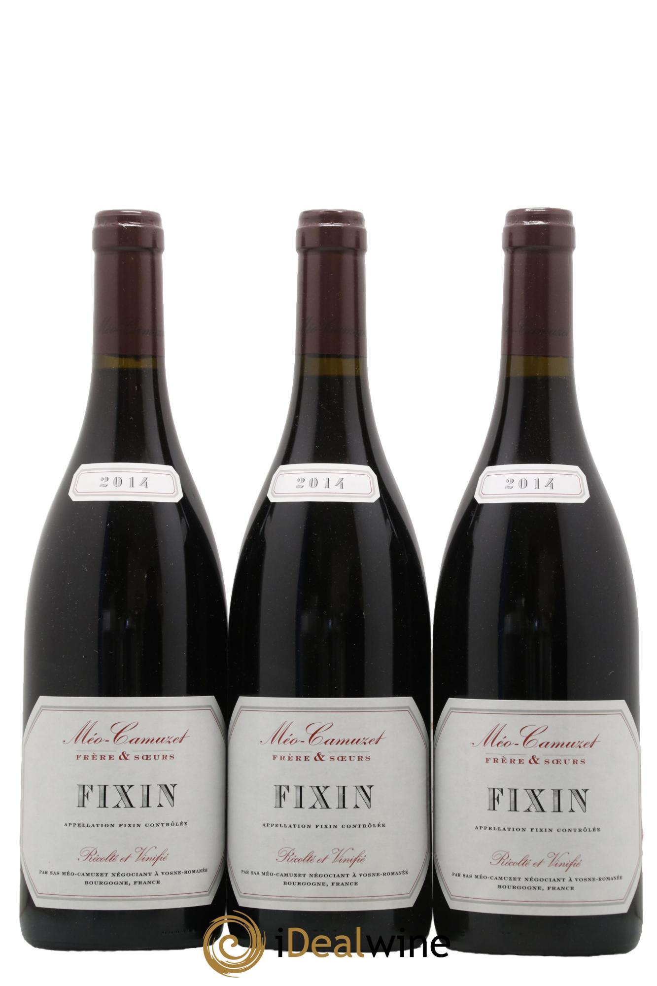 Fixin Méo-Camuzet (Frère & Soeurs) 2014 - Lot de 3 bouteilles - 0