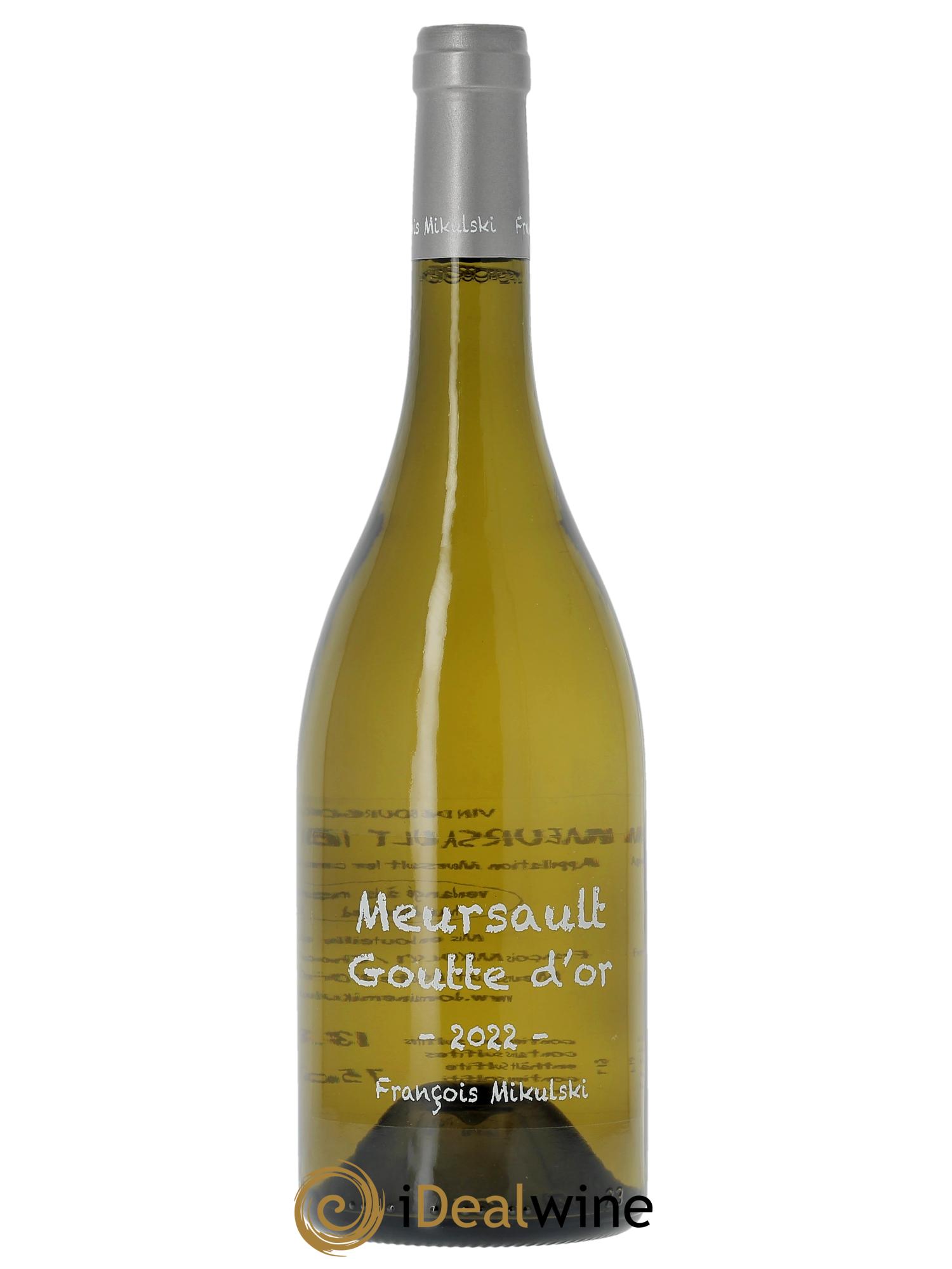 Meursault 1er Cru Goutte d'Or François Mikulski  2022 - Posten von 1 Flasche - 0