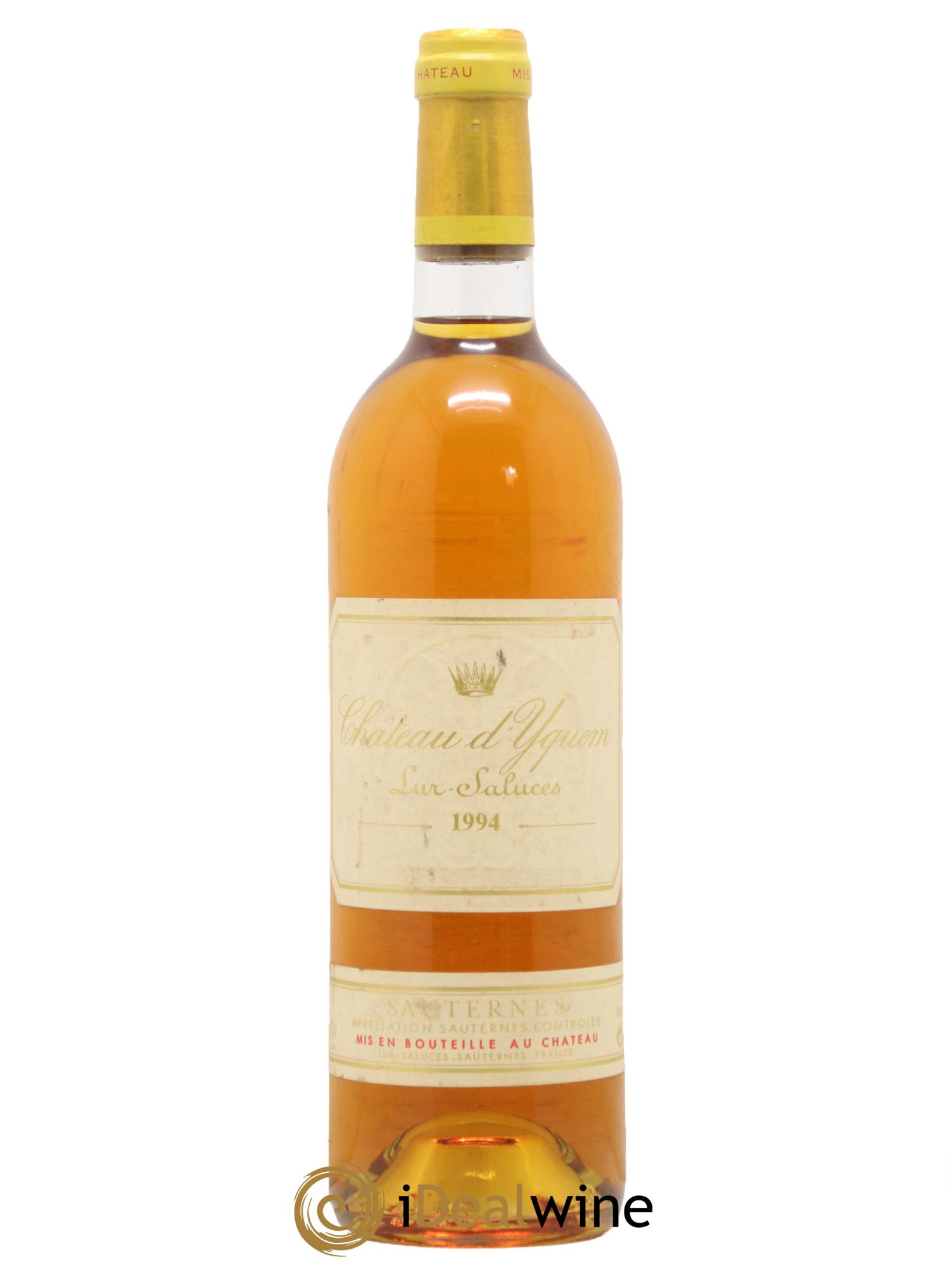 Château d' Yquem 1er Cru Classé Supérieur 1994 - Posten von 1 Flasche - 0