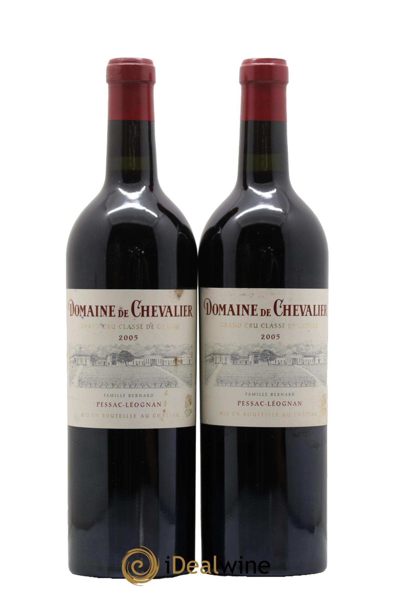 Domaine de Chevalier Cru Classé de Graves 2005 - Lot de 2 bouteilles - 0