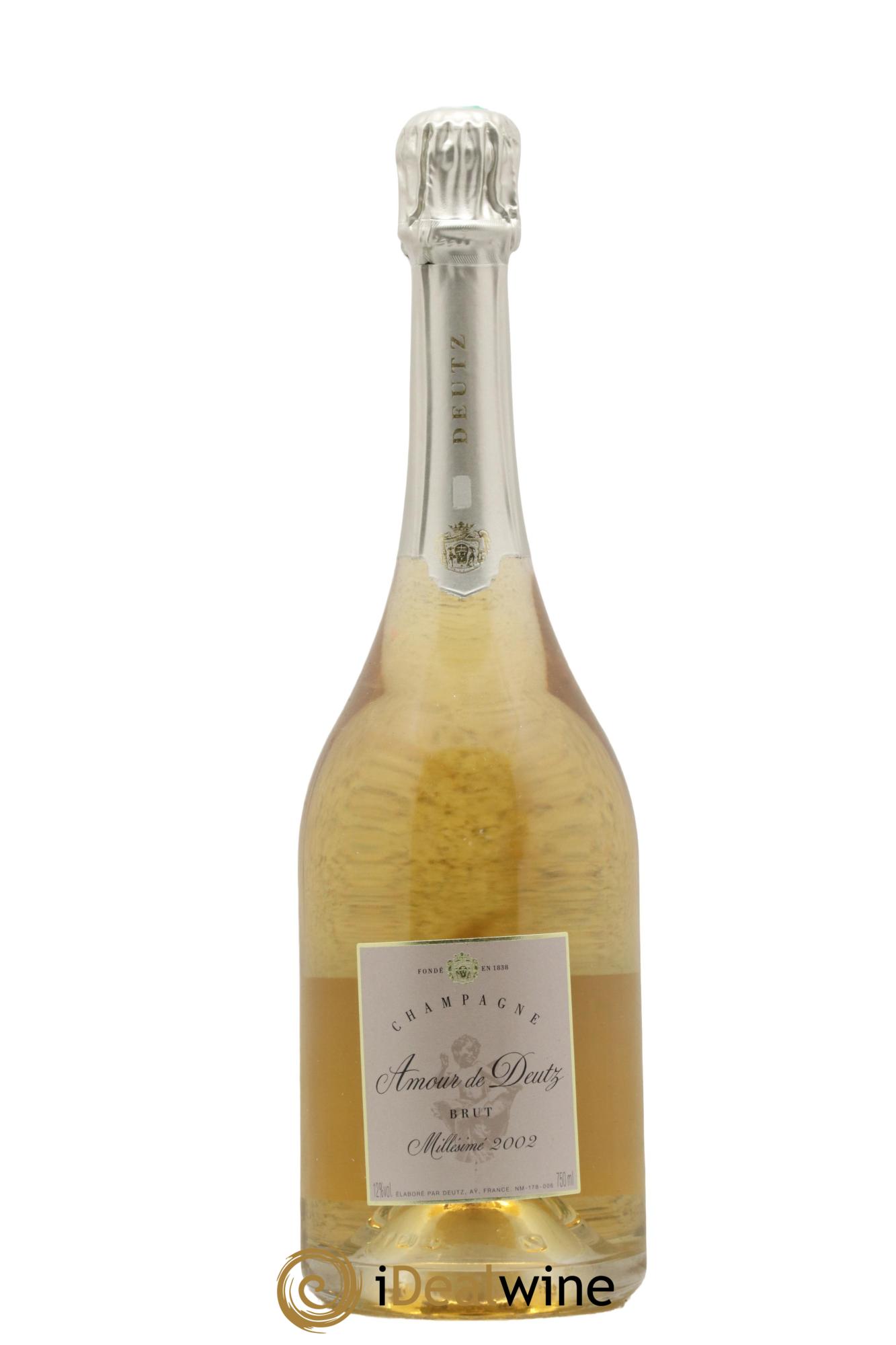 Amour de Deutz Brut Deutz 2002 - Lot de 1 bouteille - 0