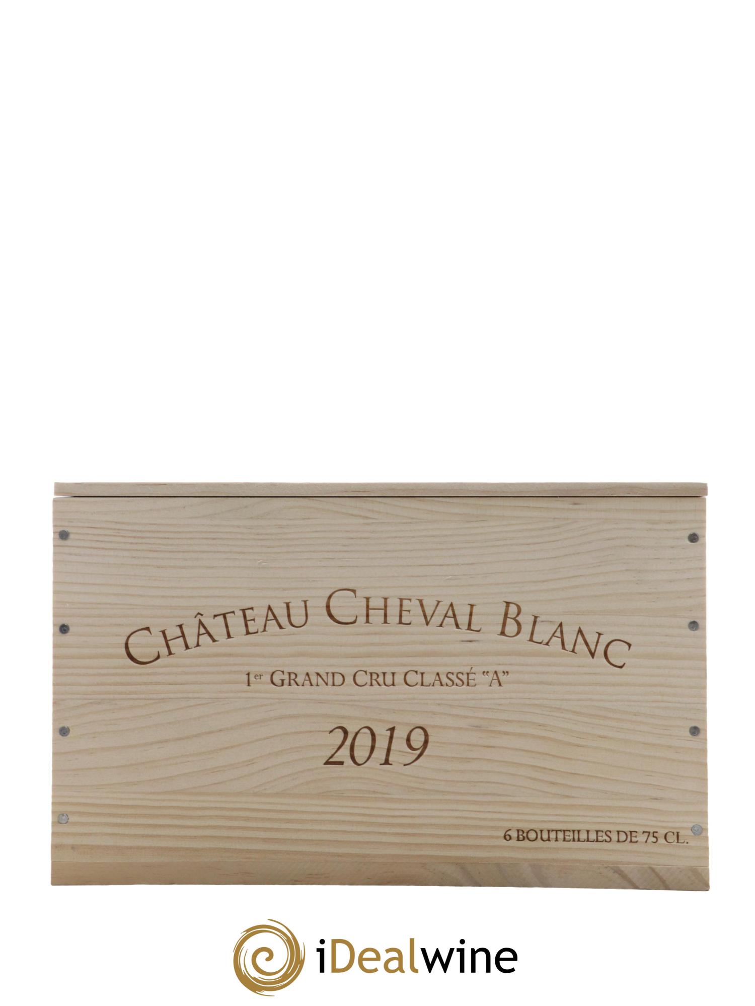 Château Cheval Blanc 1er Grand Cru Classé A 2019 - Lotto di 6 bottiglie - 6