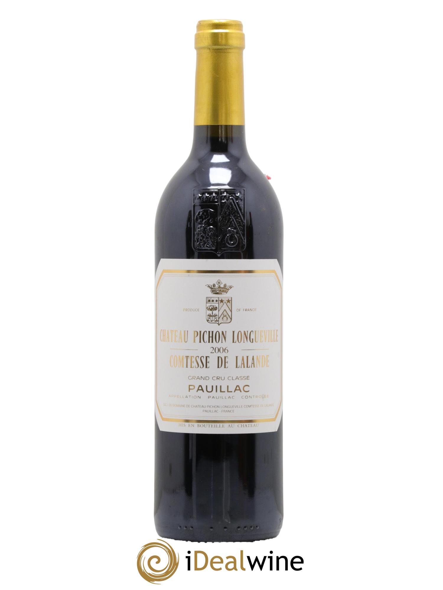 Château Pichon Longueville Comtesse de Lalande 2ème Grand Cru Classé  2006 - Lot de 1 bouteille - 0