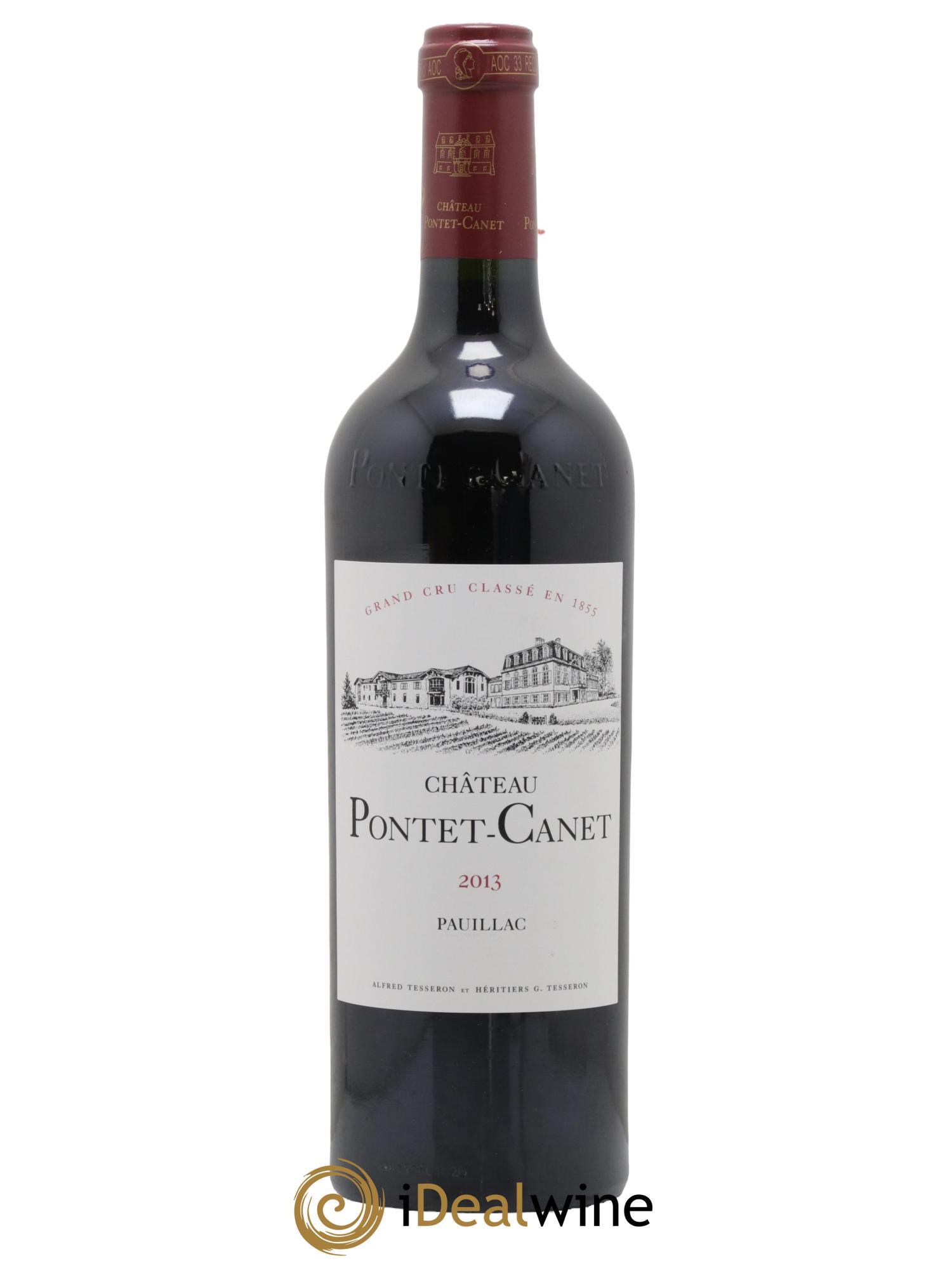 Château Pontet Canet 5ème Grand Cru Classé 2013 - Lot of 1 bottle - 0