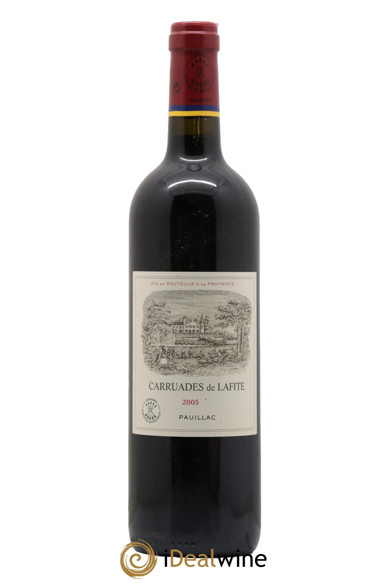 Carruades de Lafite Rothschild Second Vin 2005 - Posten von 1 Flasche - 0