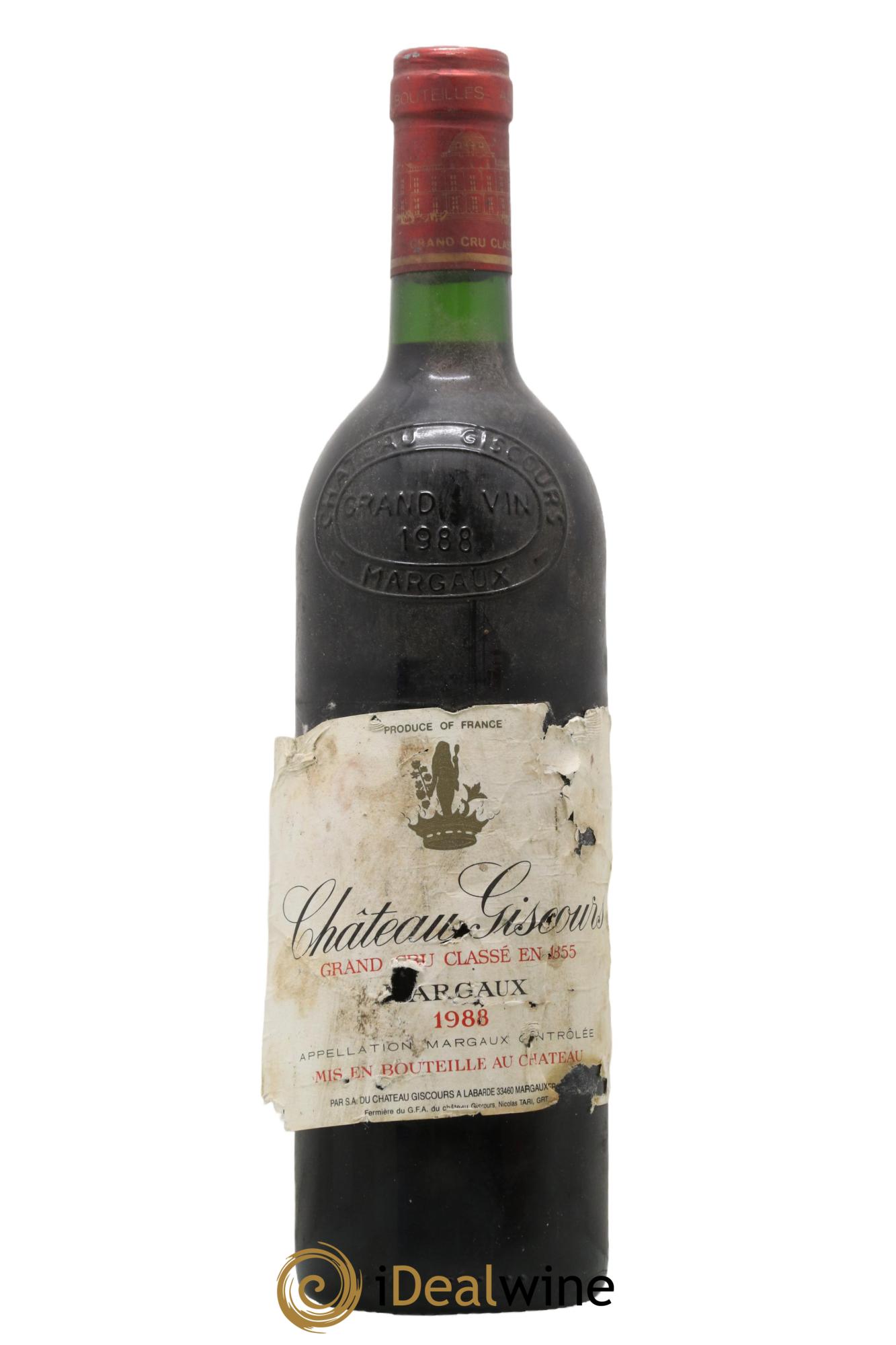 Château Giscours 3ème Grand Cru Classé 1988 - Posten von 1 Flasche - 0