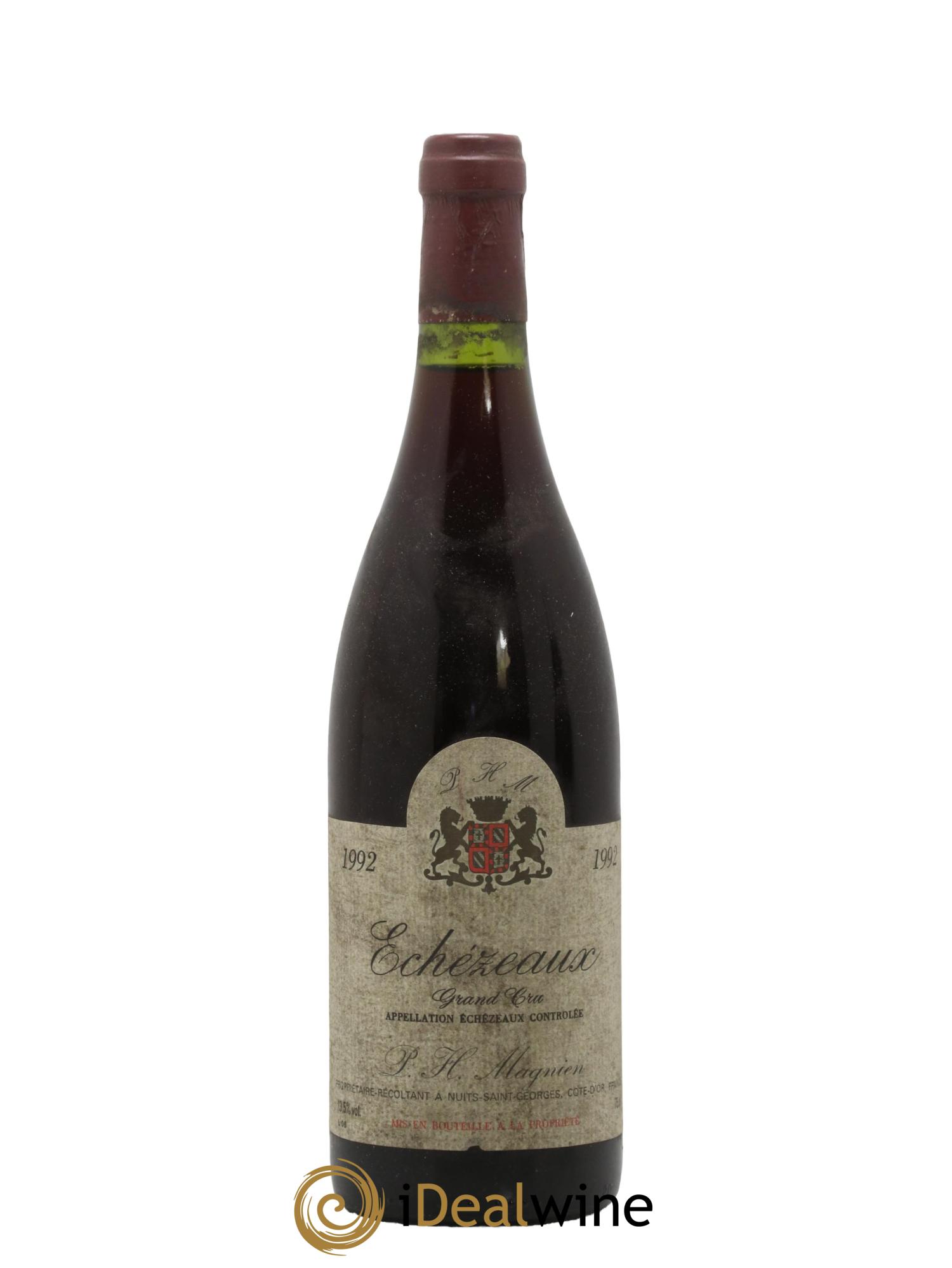 Echezeaux Grand Cru Domaine Magnien 1992 - Lot de 1 bouteille - 0