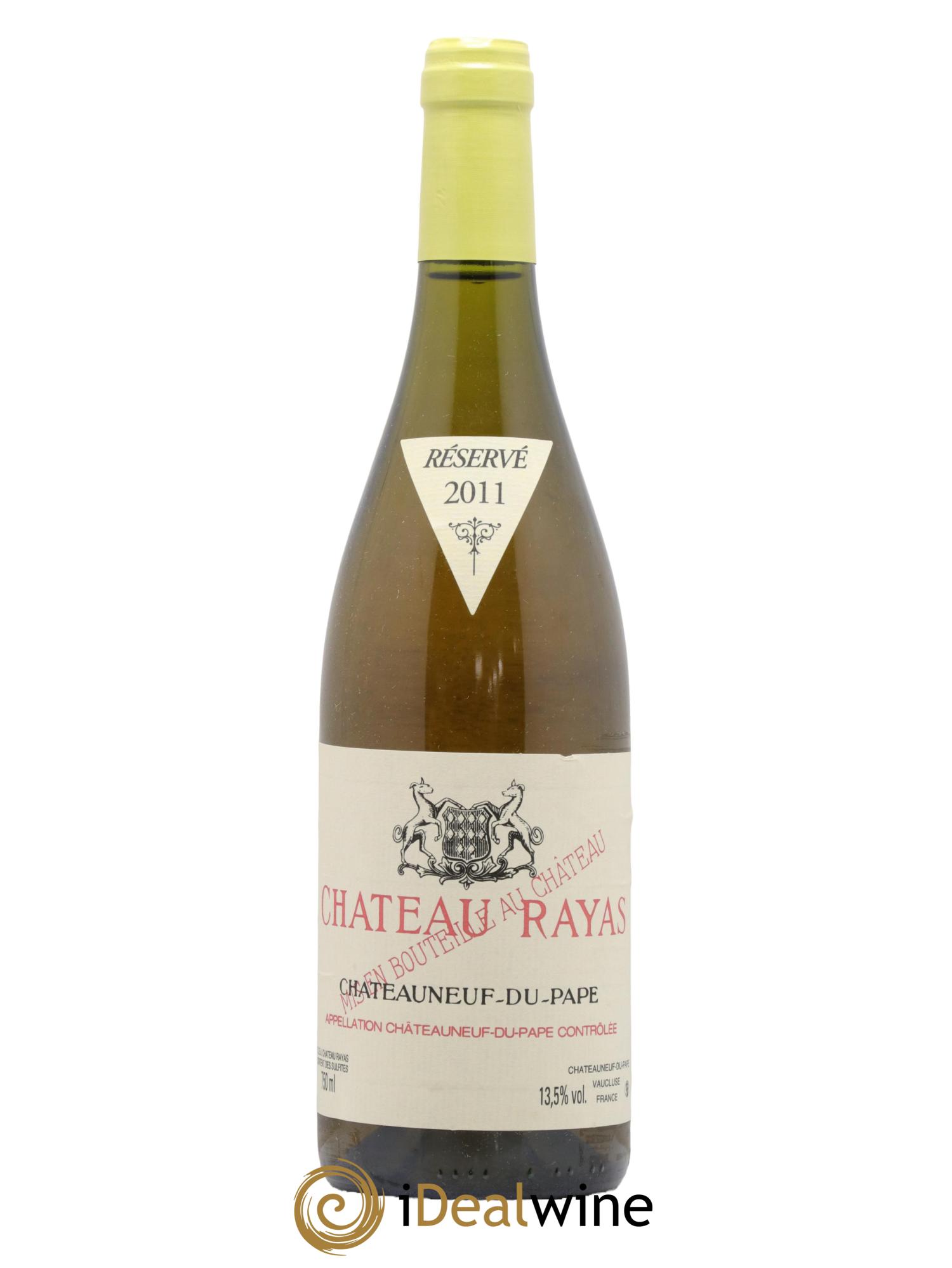 Châteauneuf-du-Pape Château Rayas Emmanuel Reynaud  2011 - Lot de 1 bouteille - 0