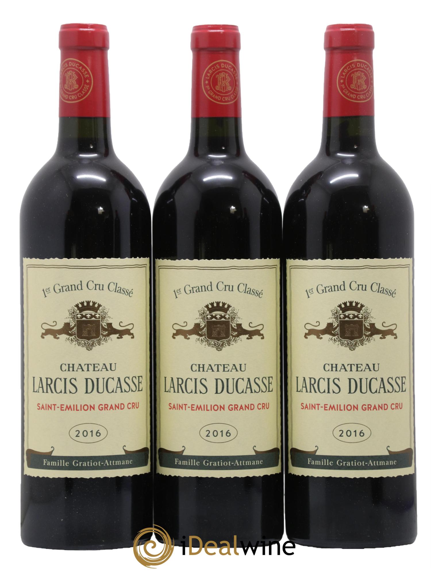 Château Larcis Ducasse 1er Grand Cru Classé B 2016 - Lotto di 6 bottiglie - 1