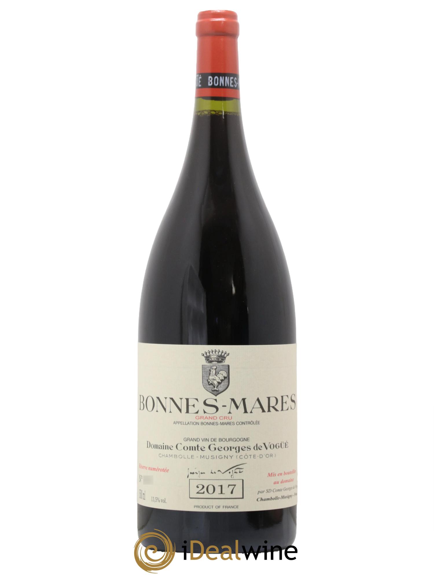 Bonnes-Mares Grand Cru Comte Georges de Vogüé 2017 - Lotto di 1 magnum - 0