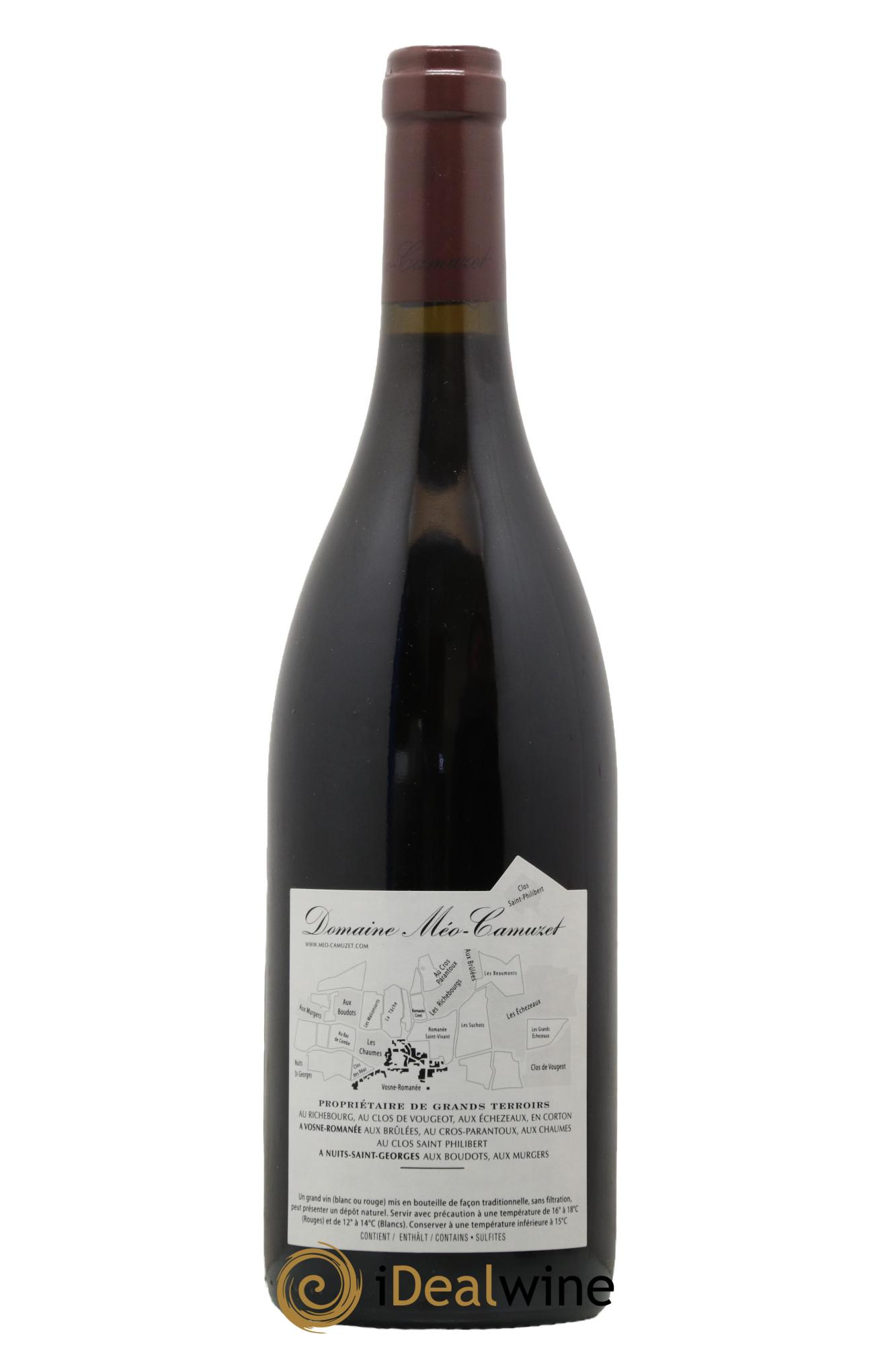 Vosne-Romanée 1er Cru Au Cros Parantoux Méo-Camuzet (Domaine) 2016 - Lot of 1 bottle - 1