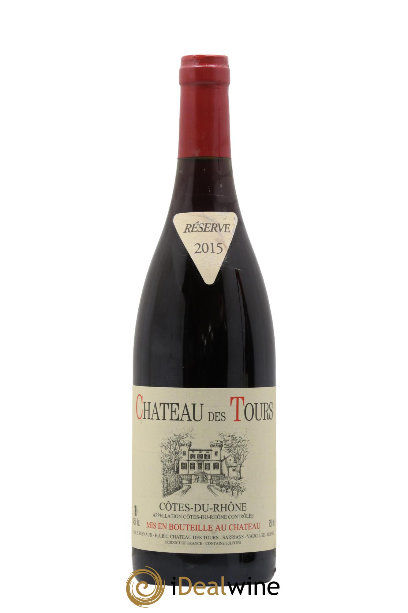 Côtes du Rhône Château des Tours Emmanuel Reynaud 2015 - Lotto di 1 bottiglia - 0