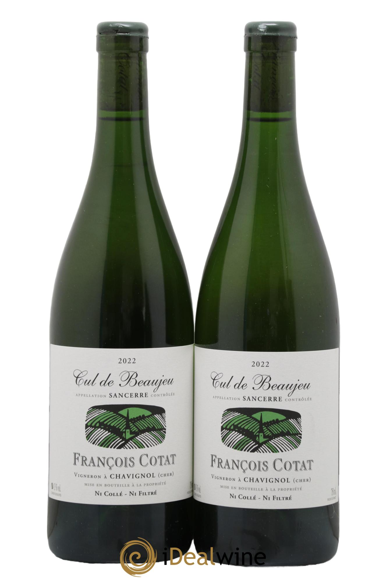 Sancerre Les Culs de Beaujeu François Cotat 2022 - Posten von 2 Flaschen - 0