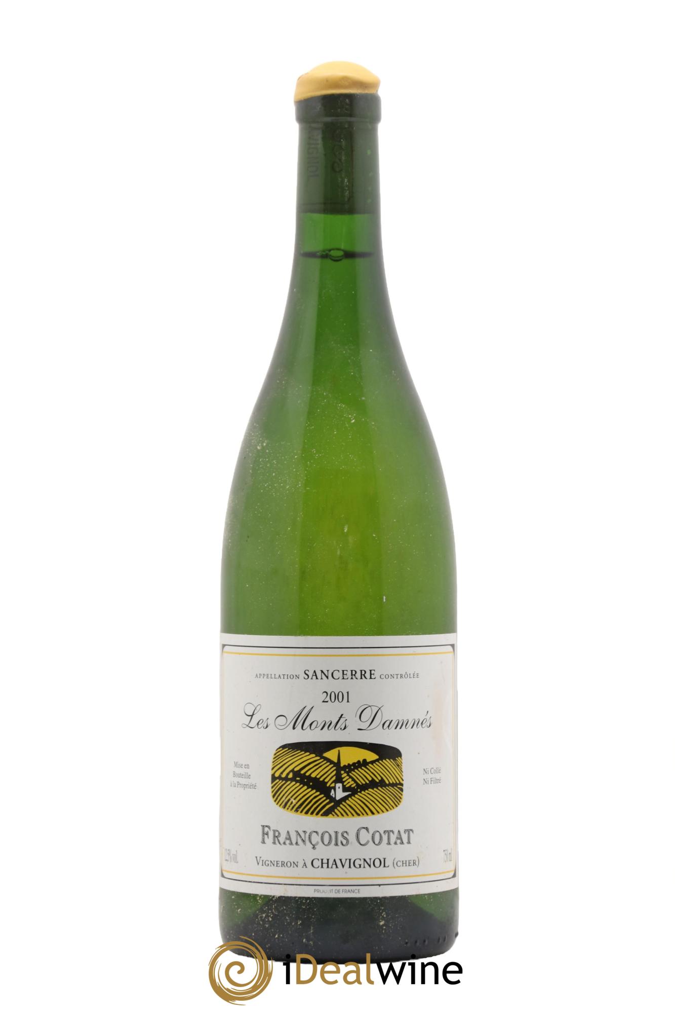 Sancerre Les Monts Damnés François Cotat 2001 - Lot of 1 bottle - 0