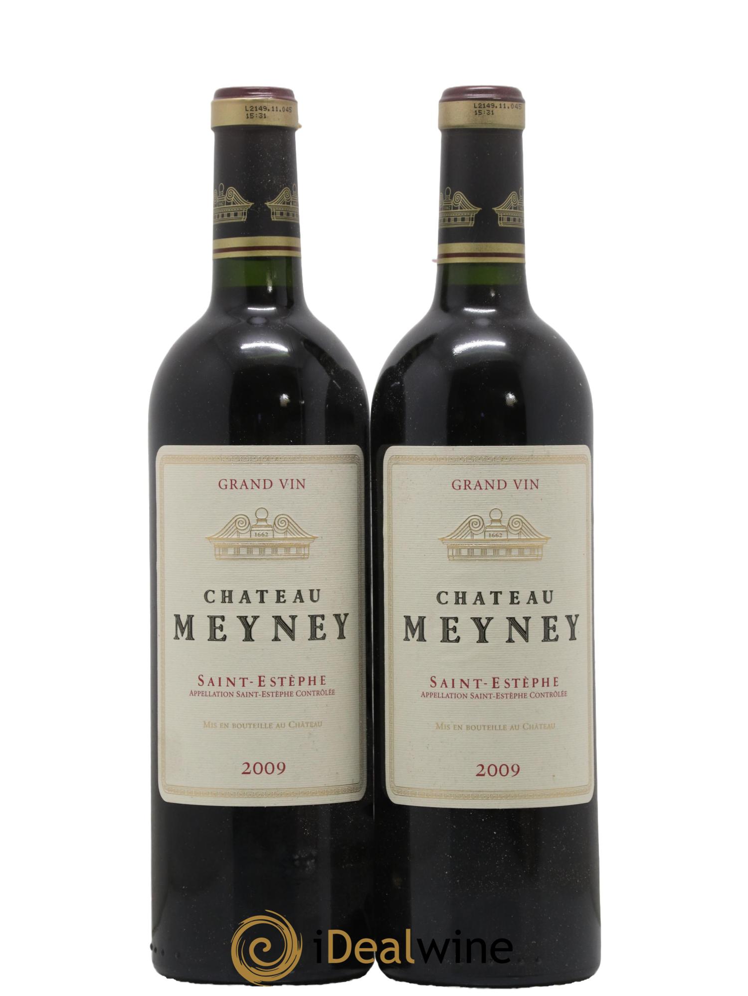 Château Meyney 2009 - Lotto di 2 bottiglie - 0