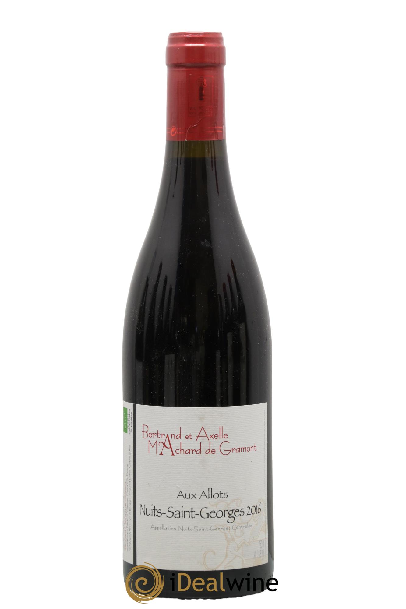 Nuits Saint-Georges Aux Allots Machard de Gramont 2016 - Lot de 1 bouteille - 0