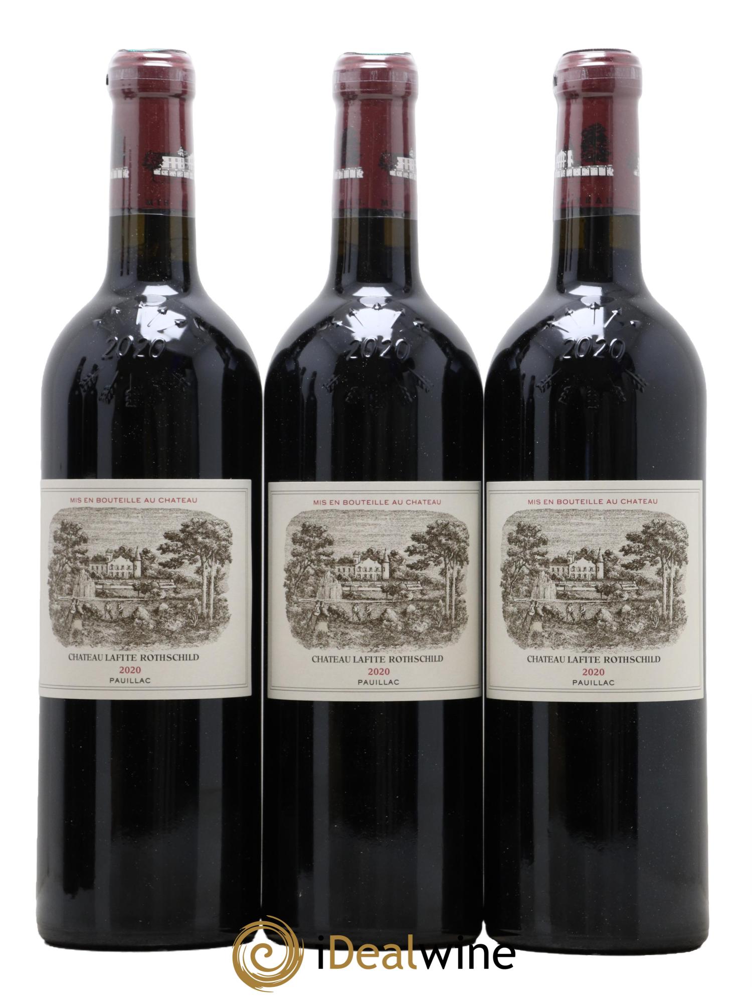 Château Lafite Rothschild 1er Grand Cru Classé 2020 - Posten von 6 Flaschen - 1