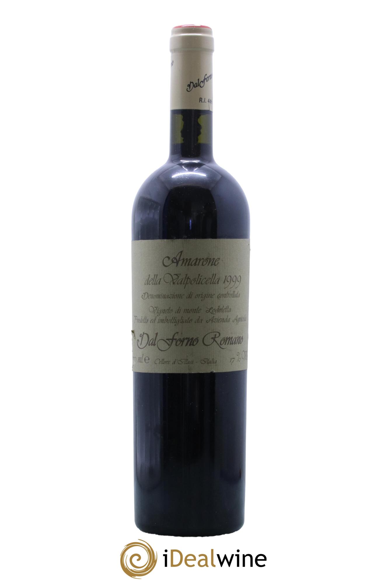 Amarone della Valpolicella DOCG Monte Lodoletta Dal Forno Romano  1999 - Lotto di 1 bottiglia - 0