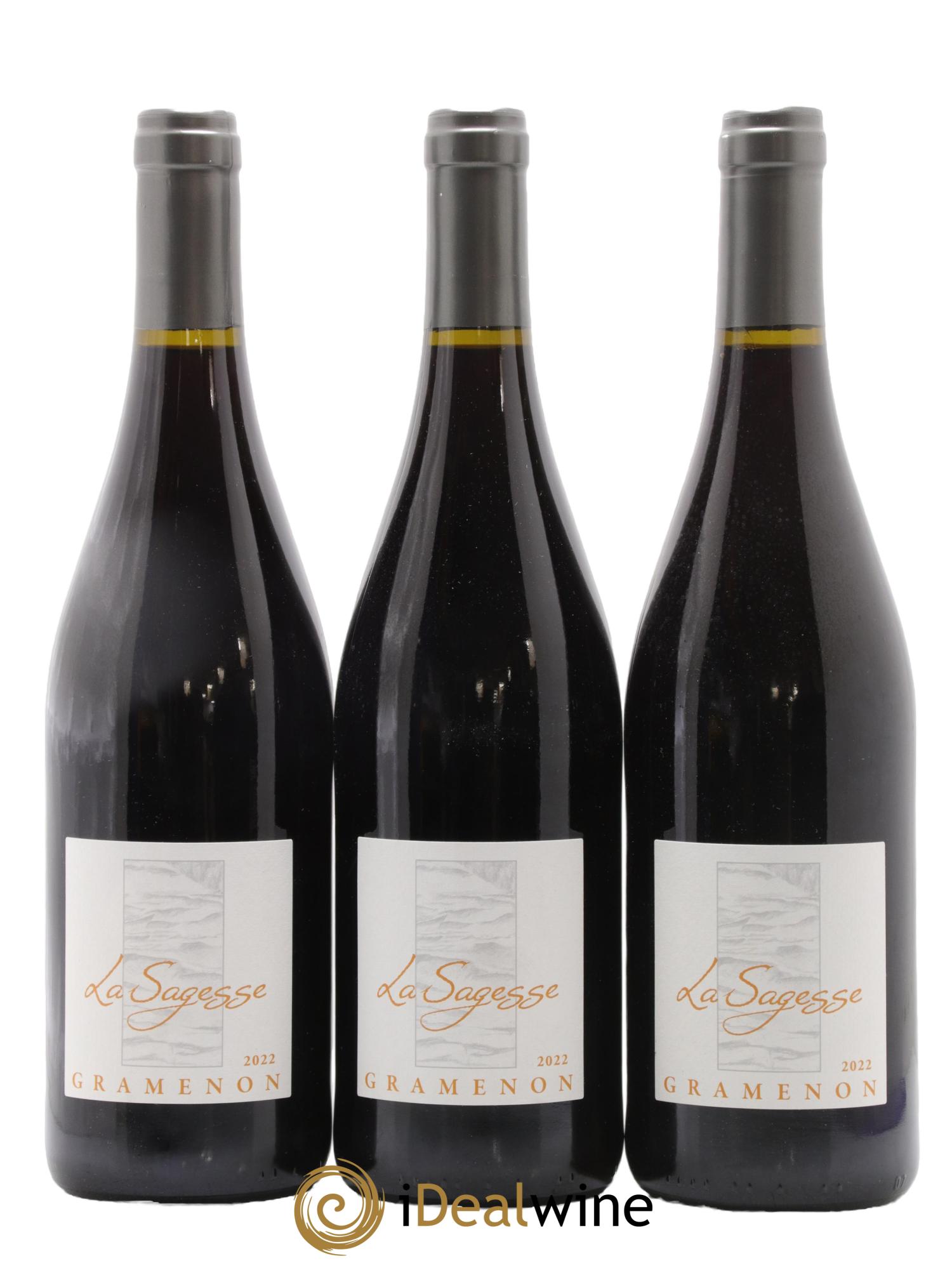 Côtes du Rhône La Sagesse Gramenon (Domaine) 2022 - Lot of 3 bottles - 0