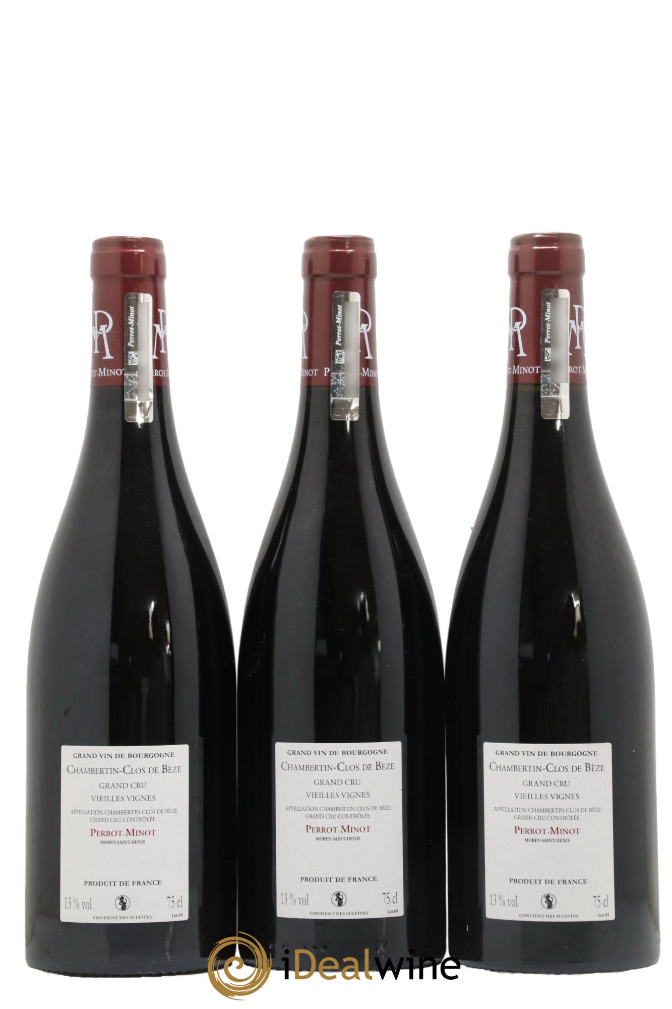 Chambertin Clos de Bèze Grand Cru Vieilles vignes Perrot-Minot 2015 - Lot de 6 bouteilles - 4