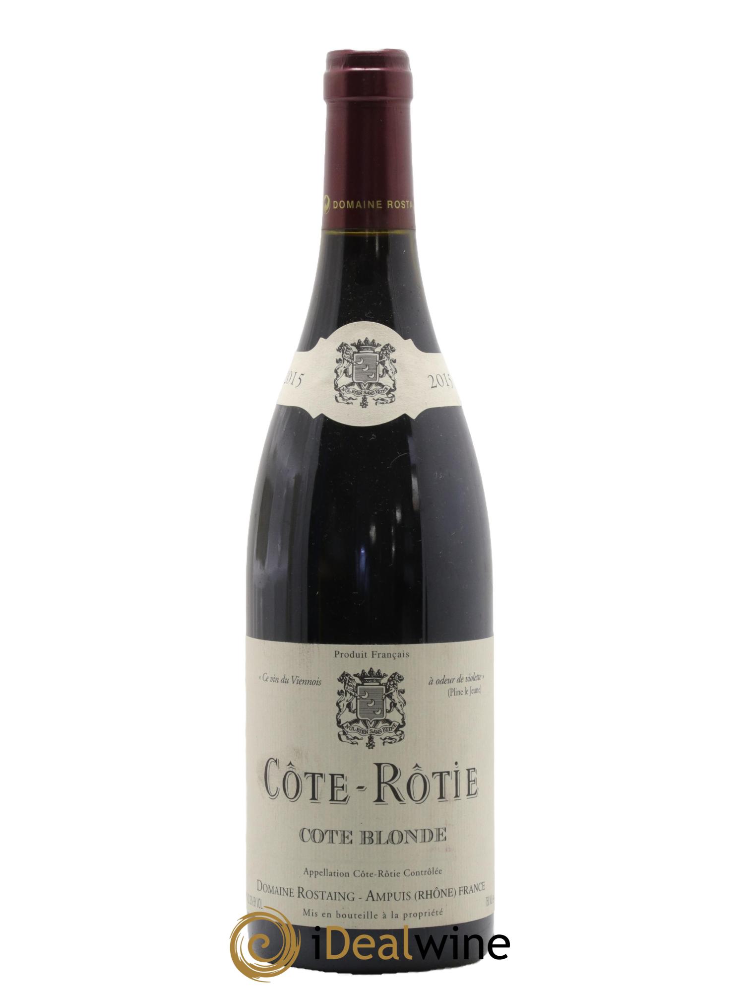 Côte-Rôtie Côte Blonde René Rostaing 2015 - Lotto di 1 bottiglia - 0