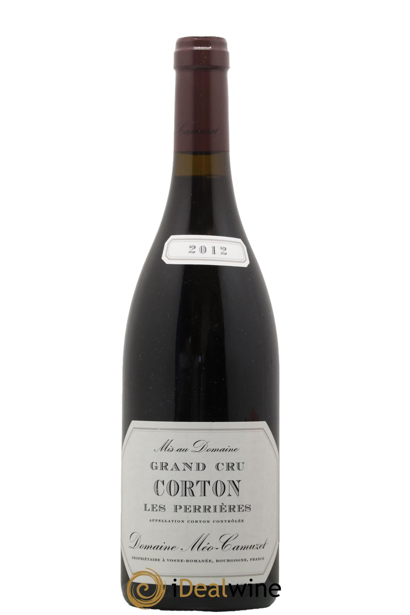 Corton Grand Cru Les Perrières Méo-Camuzet (Domaine) 2012 - Lot de 1 bouteille - 0