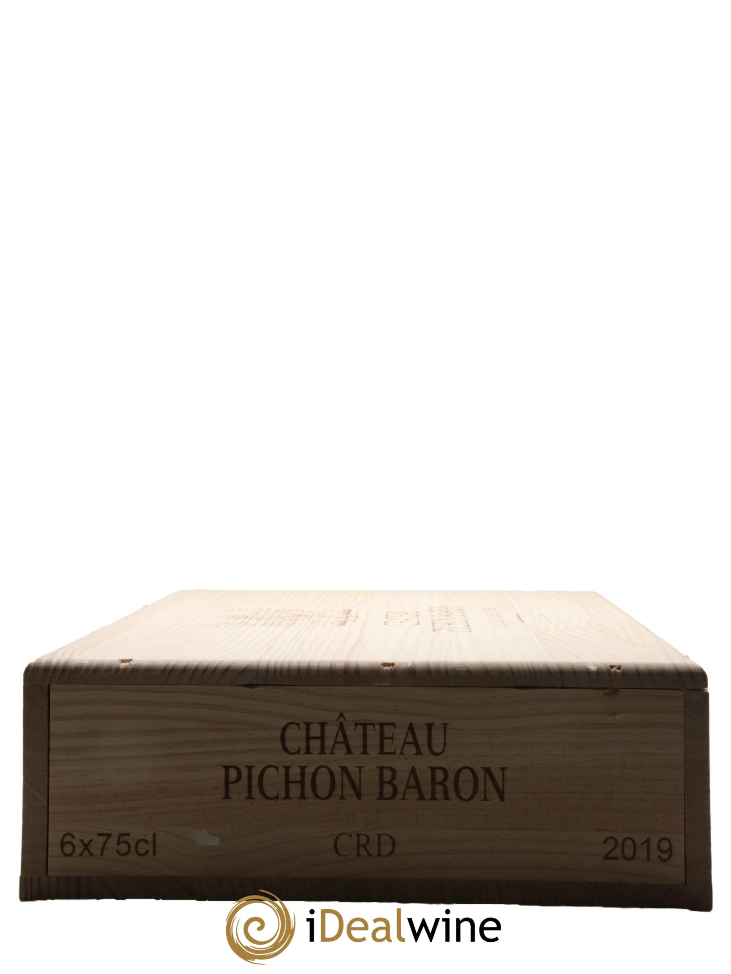 Pichon Longueville Baron 2ème Grand Cru Classé 2019 - Lotto di 6 bottiglie - 5