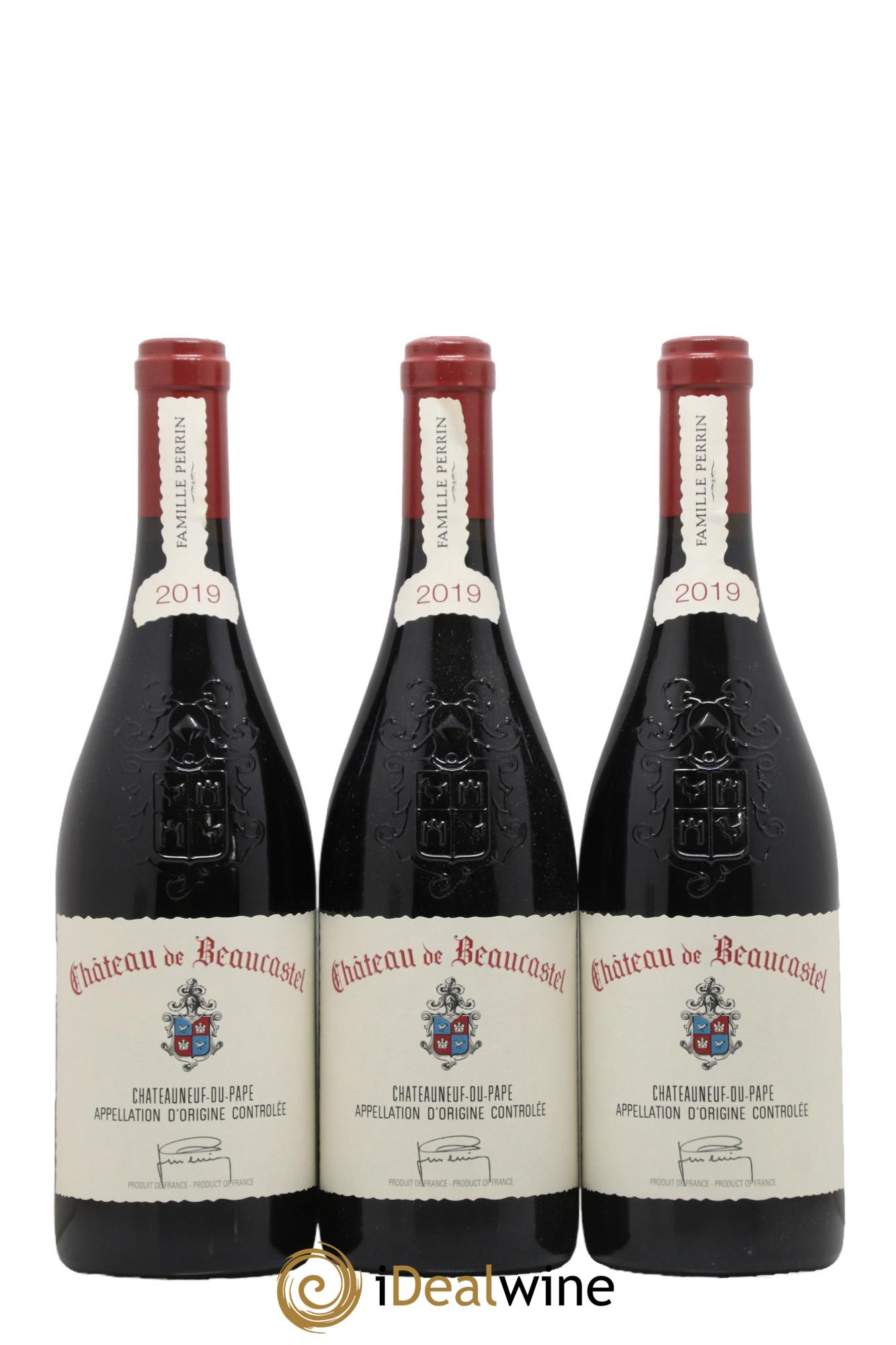 Châteauneuf-du-Pape Château de Beaucastel Famille Perrin 2019 - Lot de 6 bouteilles - 2