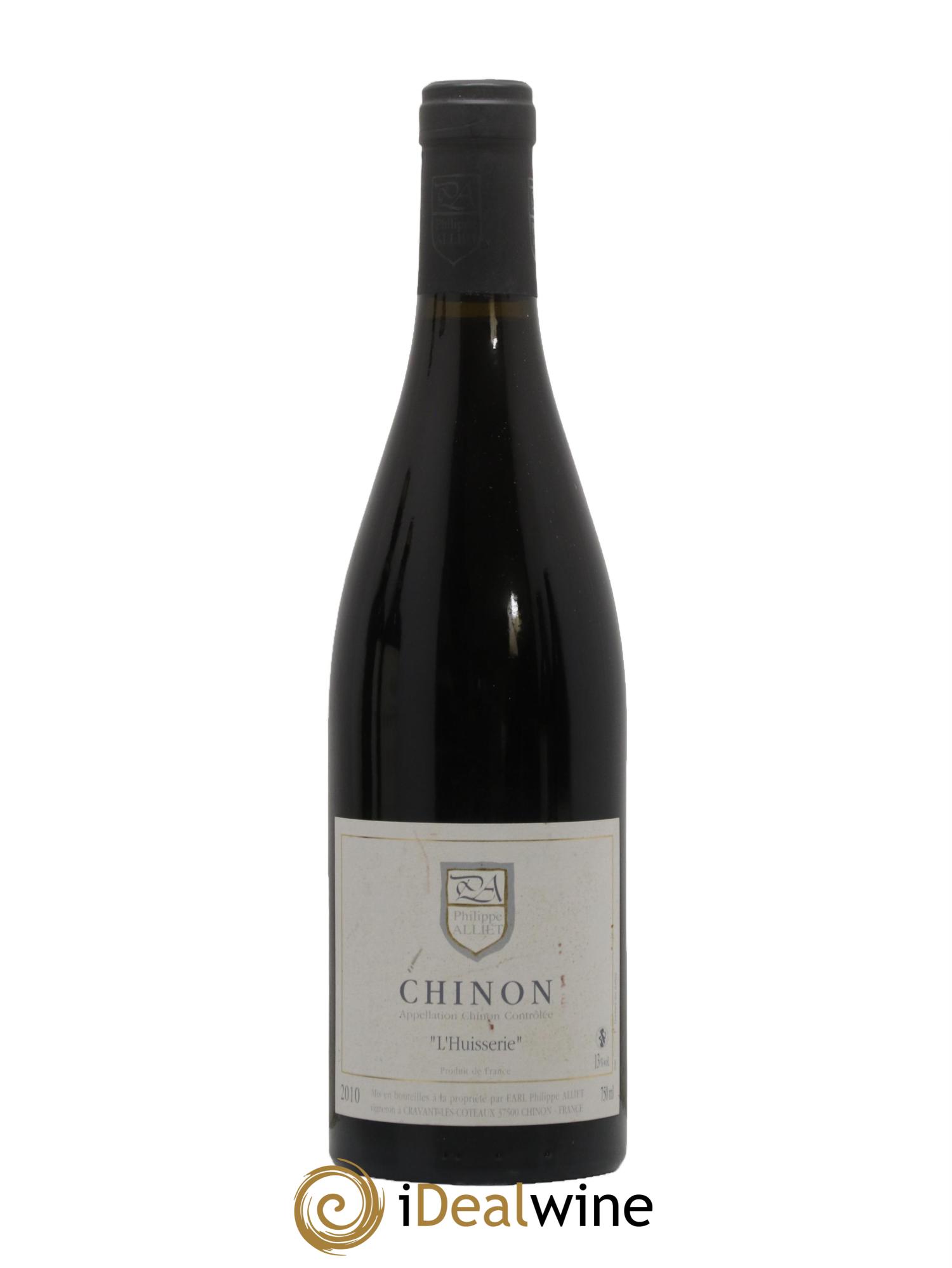 Chinon L'Huisserie Philippe Alliet 2010 - Posten von 1 Flasche - 0