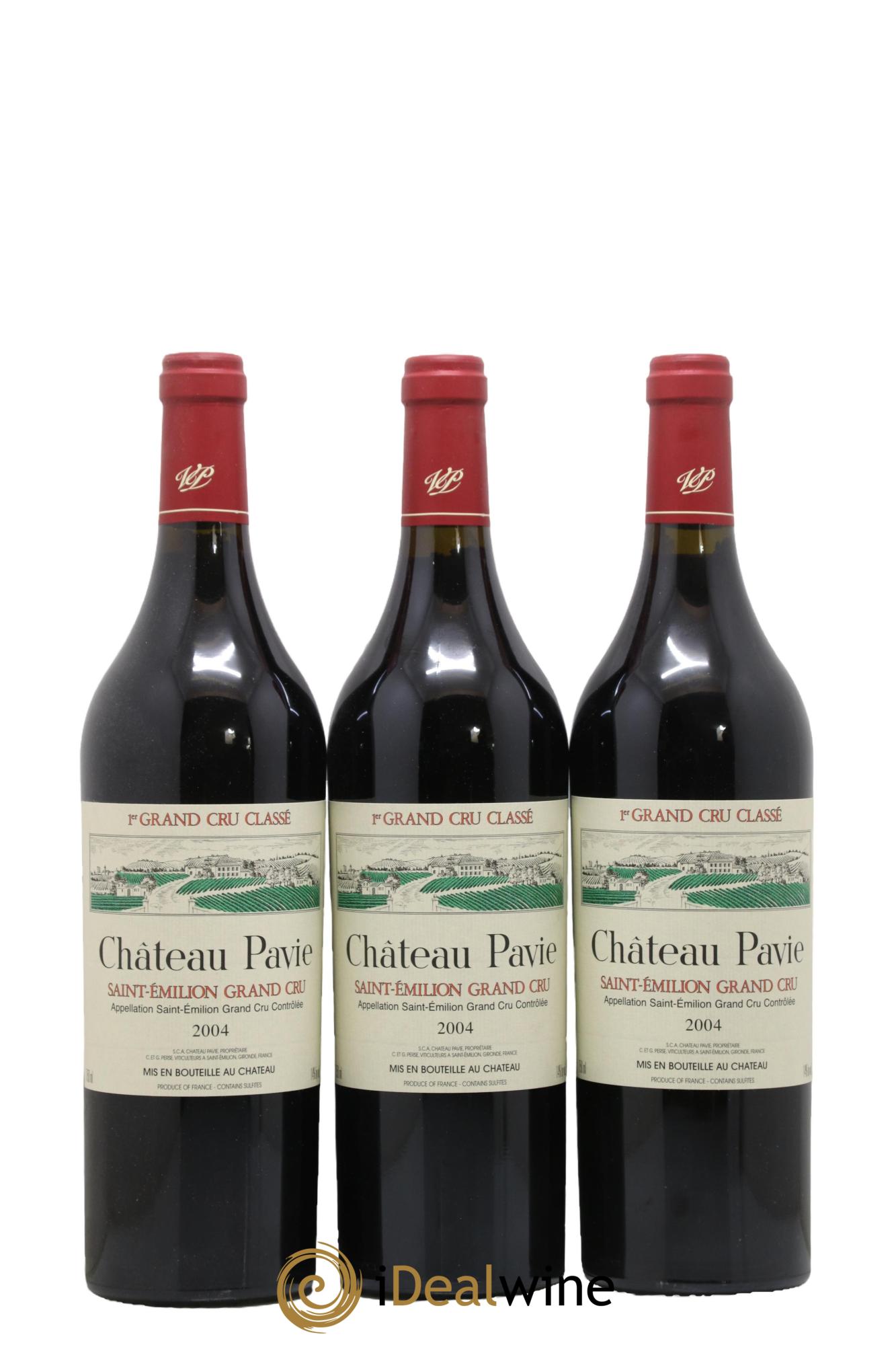 Château Pavie 1er Grand Cru Classé A 2004 - Lotto di 6 bottiglie - 2