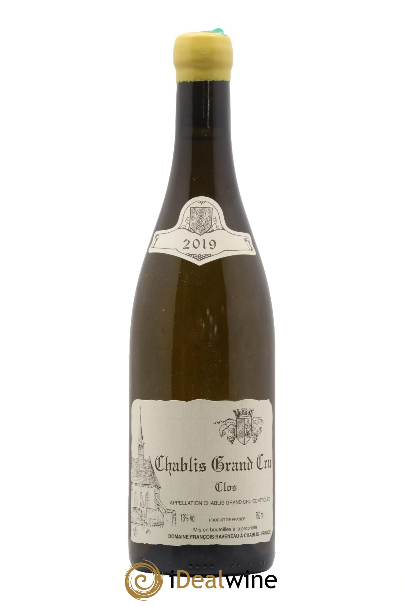 Chablis Grand Cru Clos Raveneau (Domaine) 2019 - Lotto di 1 bottiglia - 0