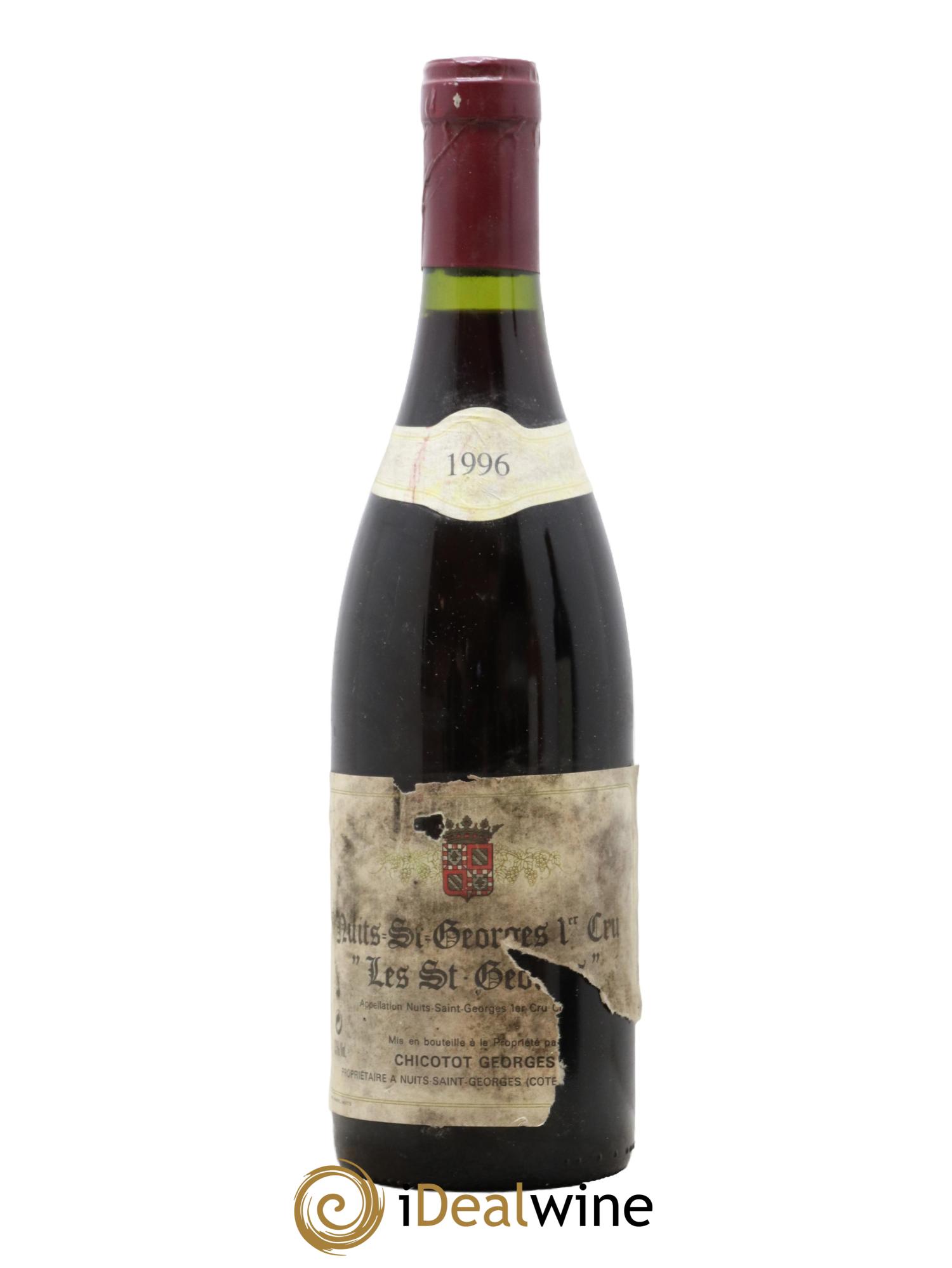 Nuits Saint-Georges 1er Cru Les Saint-Georges Chicotot 1996 - Lotto di 1 bottiglia - 0