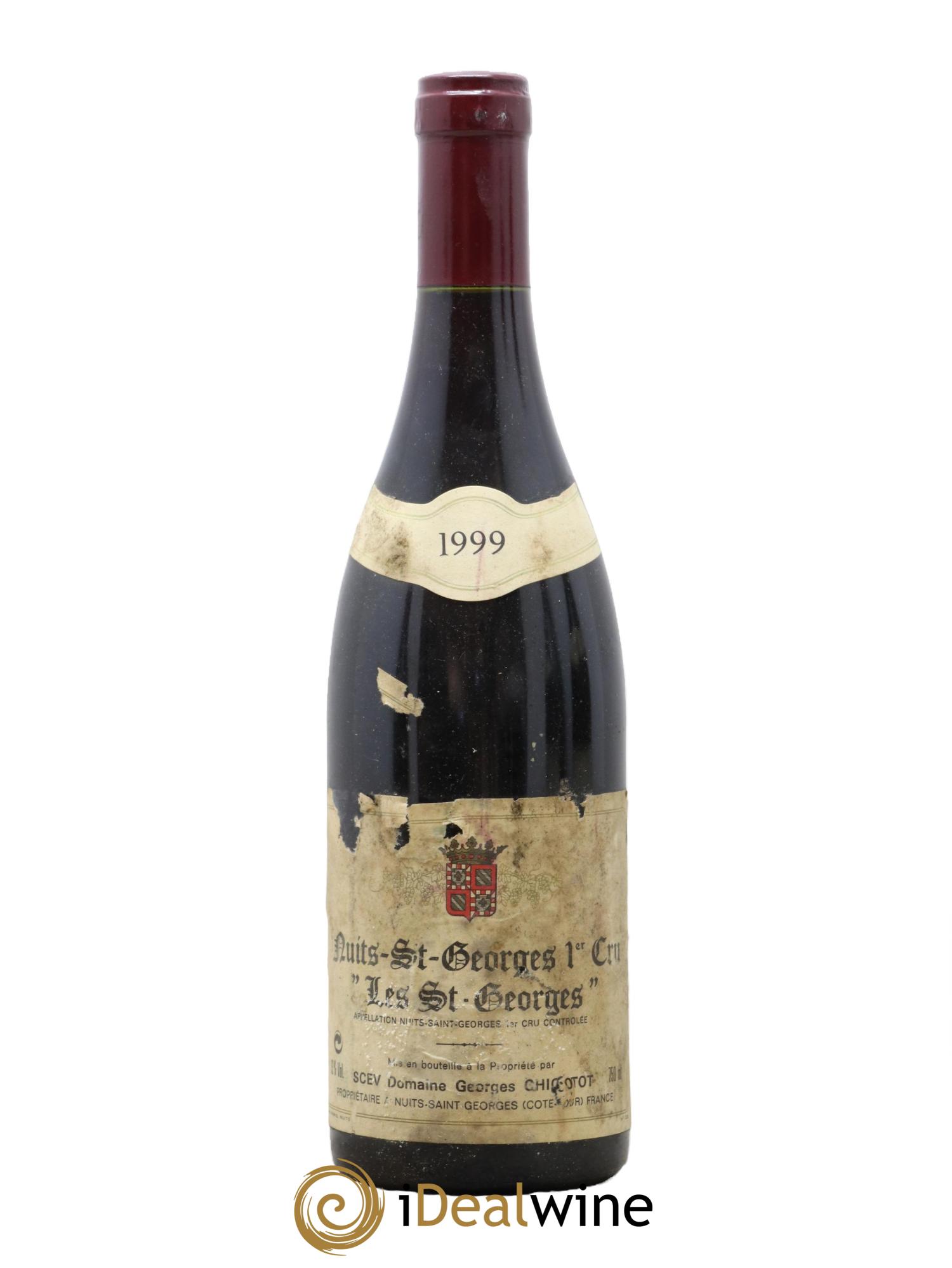 Nuits Saint-Georges 1er Cru Les Saint-Georges Chicotot 1999 - Posten von 1 Flasche - 0